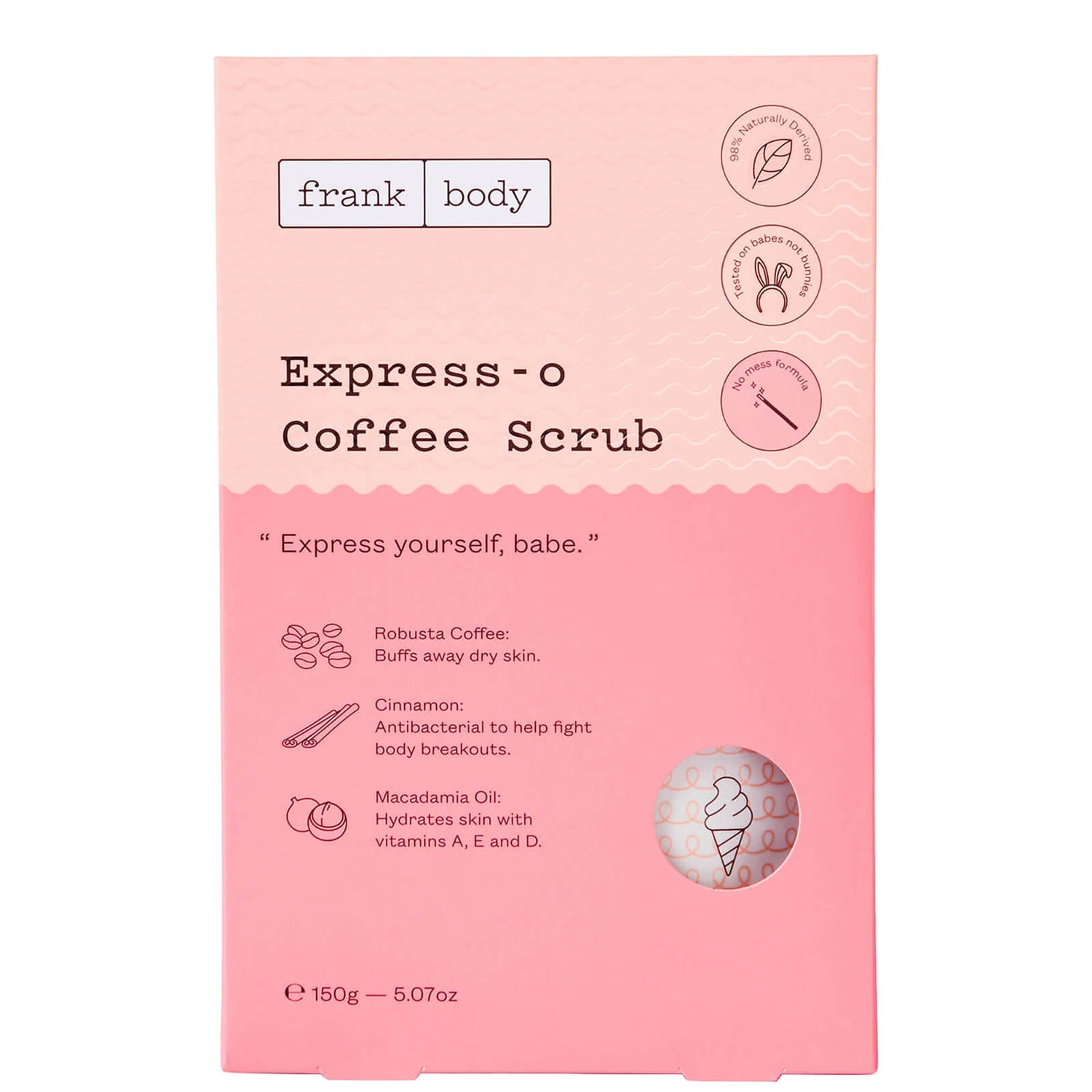 Frank Body Express-O Scrub 150g