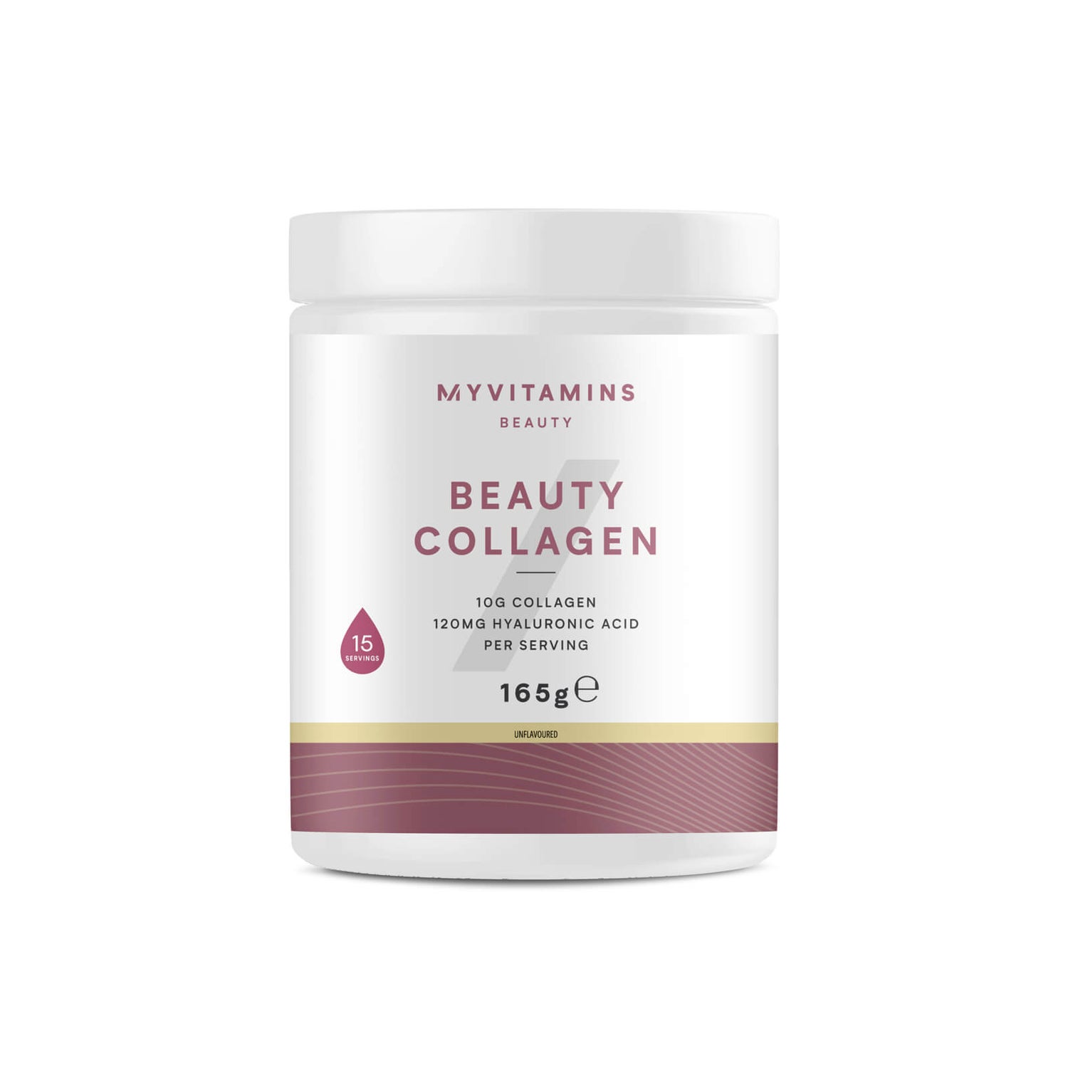 Myvitamins Beauty Collagen Powder - 165g - Naturell