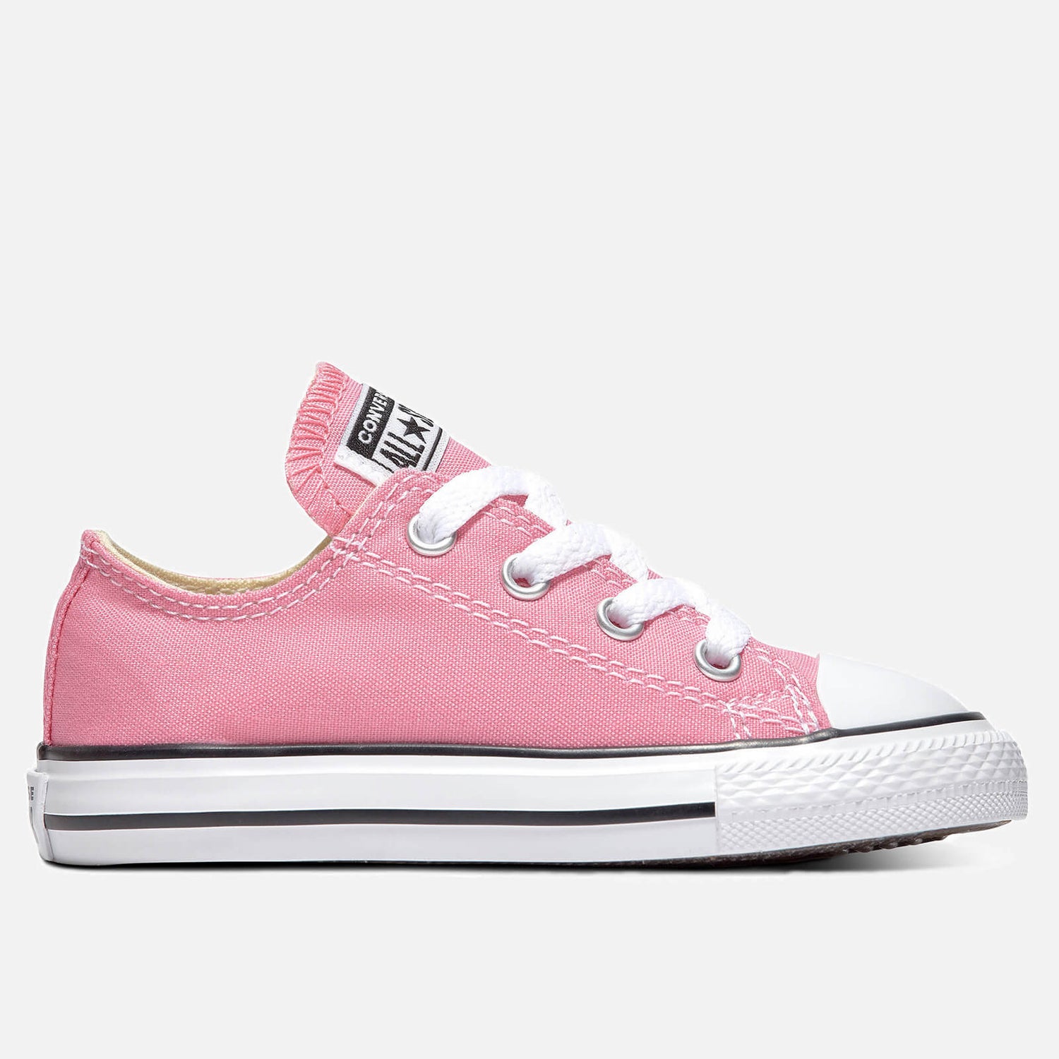 Converse Toddlers' Chuck Taylor All Star Ox Trainers - Pink - UK 4 Baby