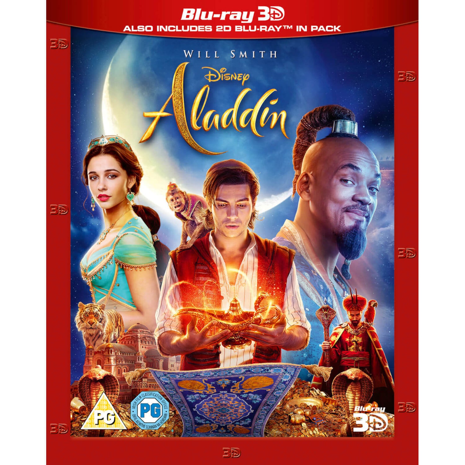 3d Rep Ric Video Sex - Aladdin - 3D Blu-ray - Zavvi UK