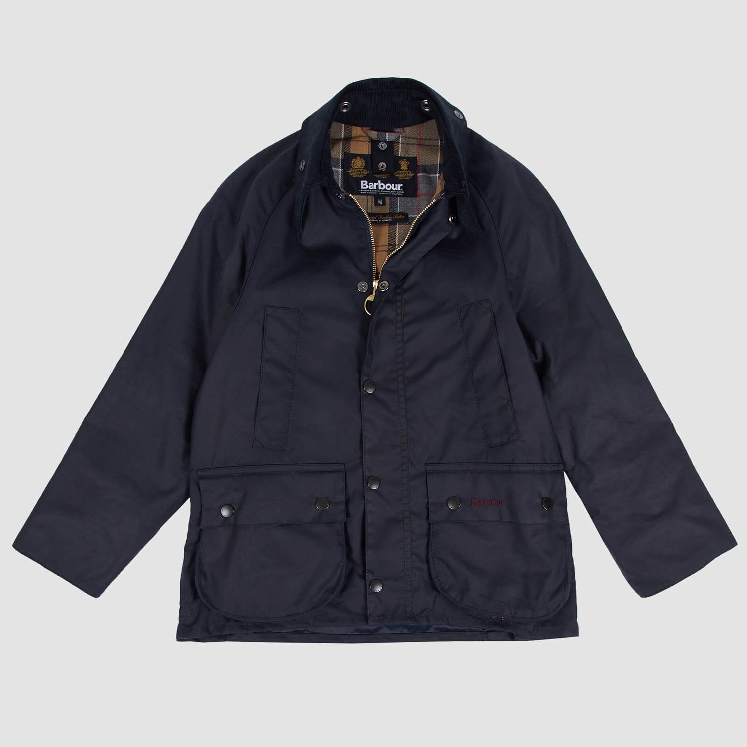Barbour Boys Bedale Jacket - Navy - S (6-7 Years)