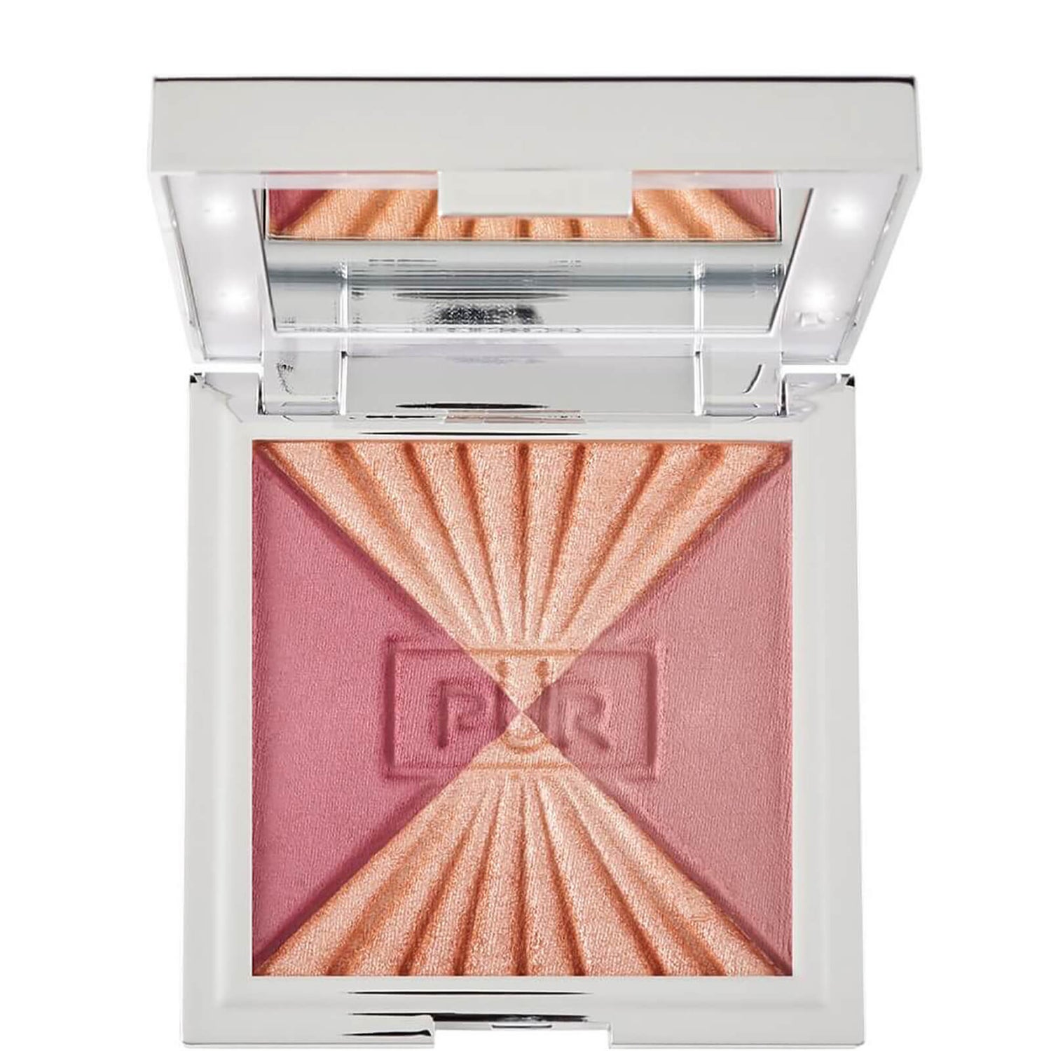 PÜR Out of the Blue 3-in-1 Vanity Blush Palette - Beam of Light 5g
