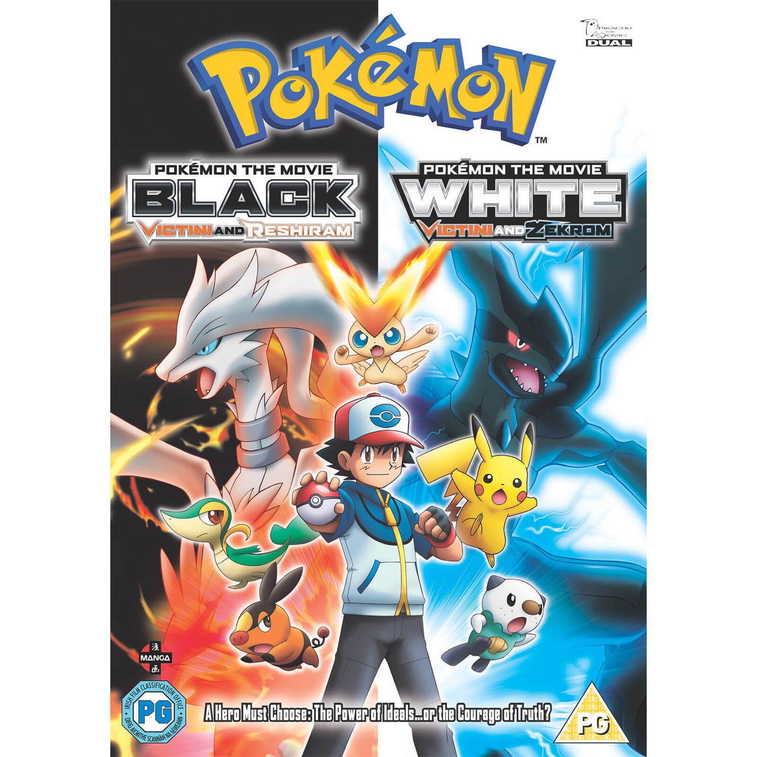 Pokémon Movie 14: Black & White - Victini and Zekrom/Victini and Reshiram
