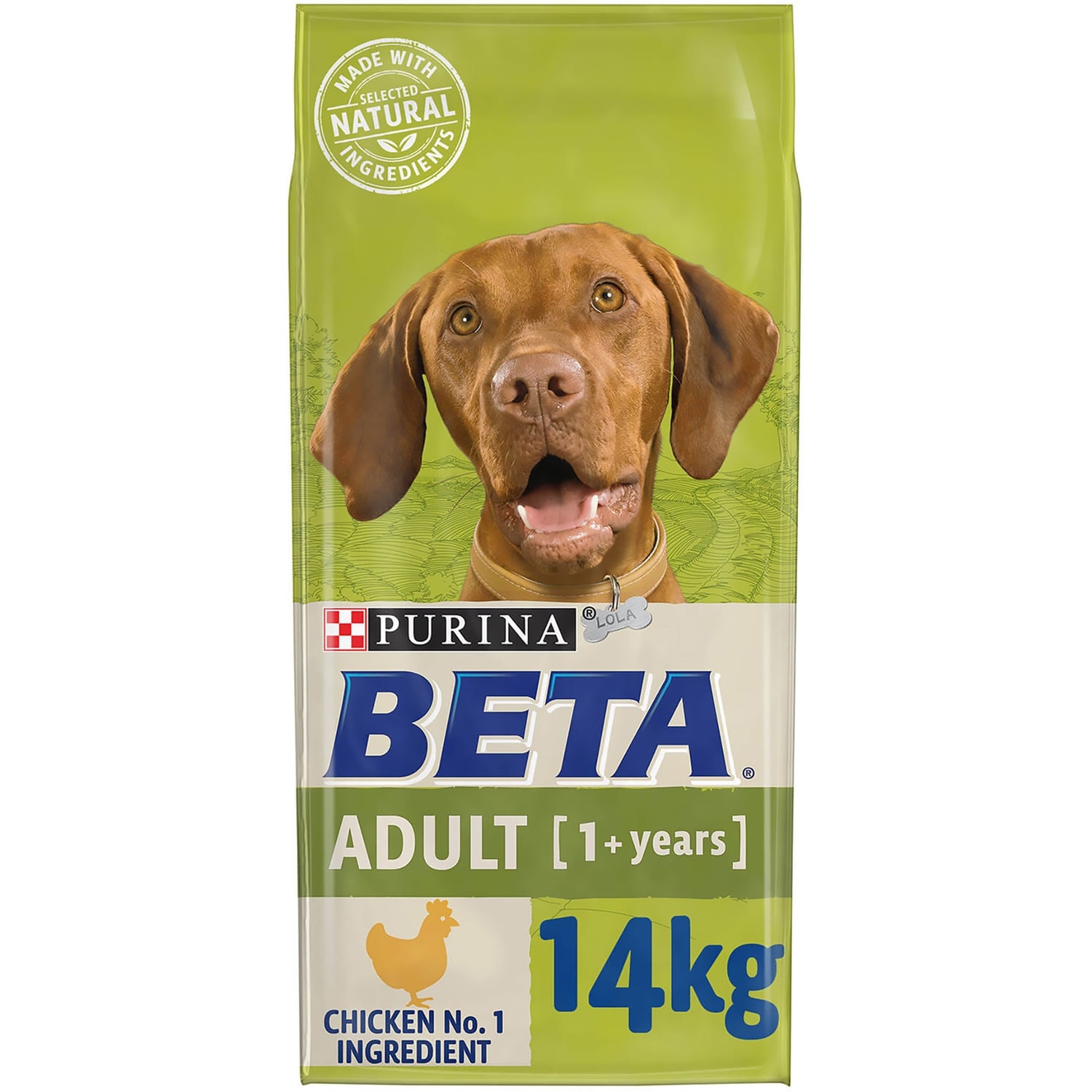 BETA Adult All Sizes Dry Dog Food with Chicken 14kg