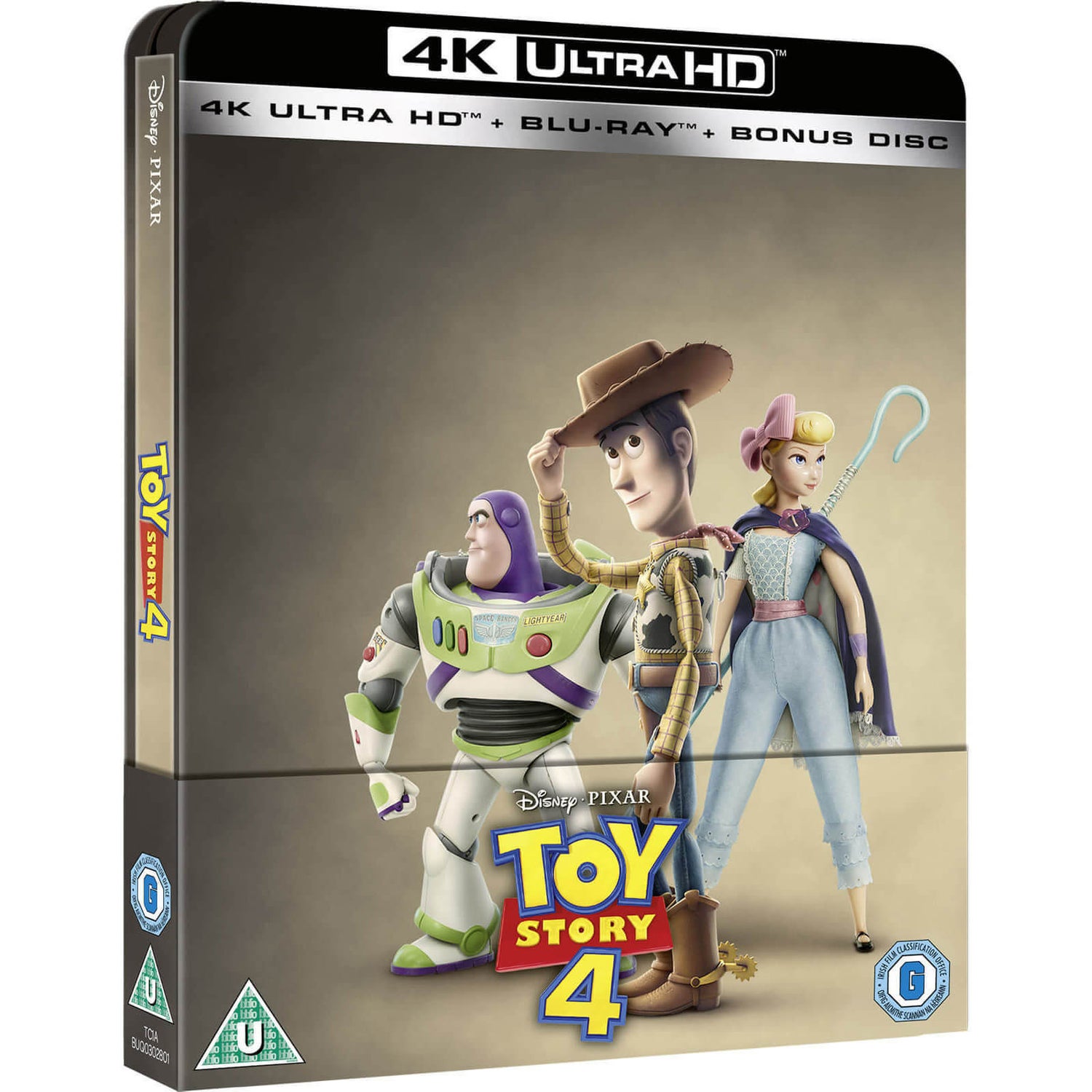 Toy Story 4 4K Ultra HD (Includes 2D Blu-Ray) - Zavvi Exclusive Steelbook