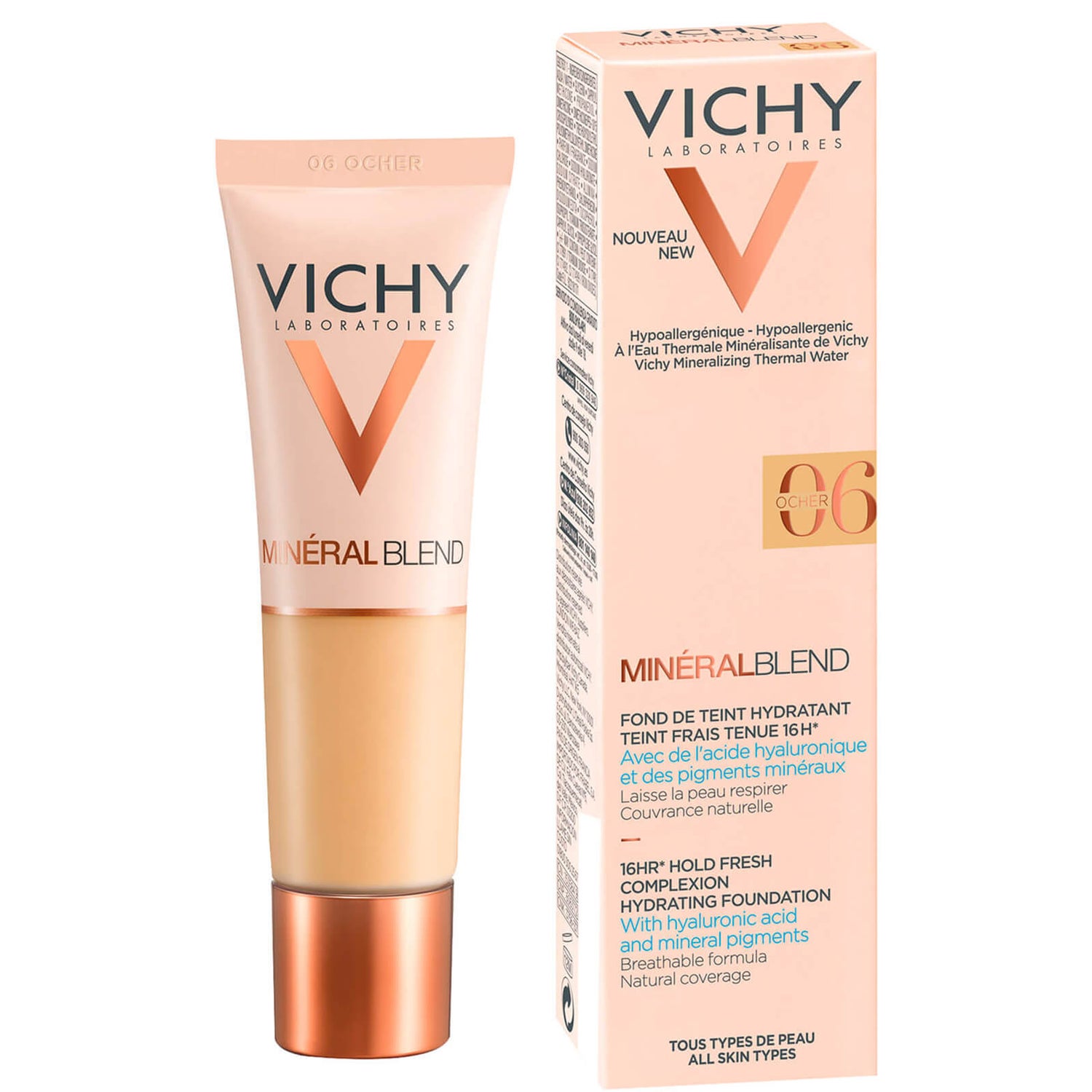 VICHY Mineralblend Fluid Ocher Foundation 30ml