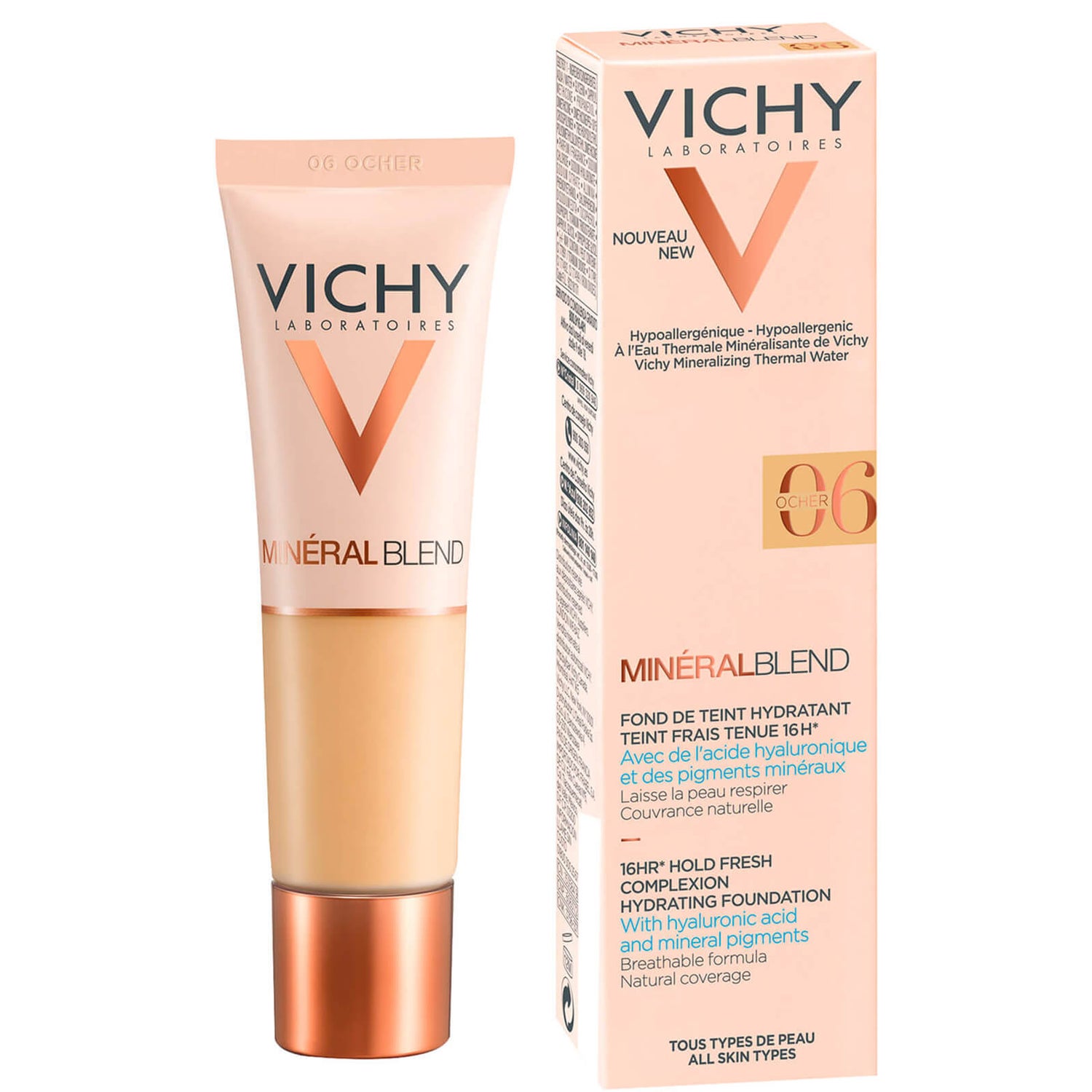 VICHY Mineralblend Fluid Ocher Foundation 30ml