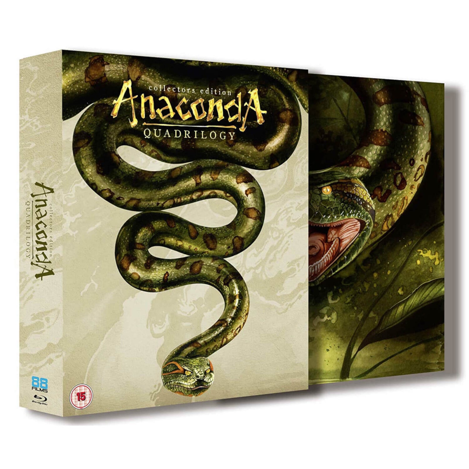 Anaconda Quadrilogy 1-4 Boxset Blu-ray - Zavvi Ireland