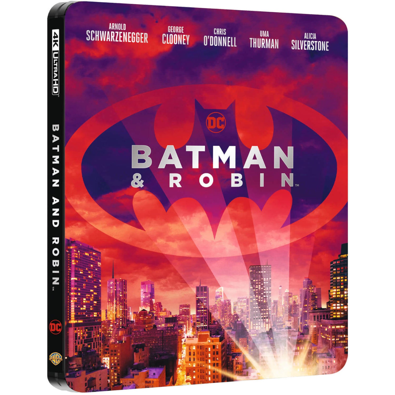 Batman & Robin - 4K Ultra HD Zavvi Exclusive Steelbook (Includes 2D Blu-ray)