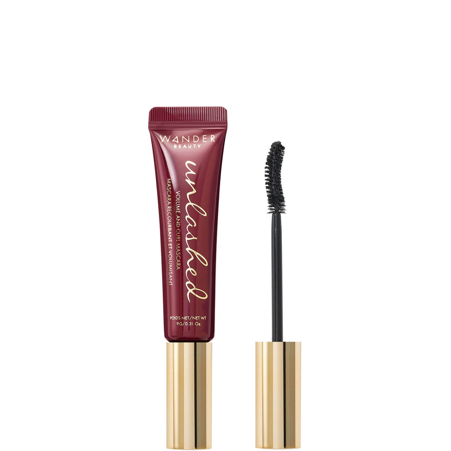 Wander Beauty Unlashed Volume and Curl Mascara (0.32 oz.)