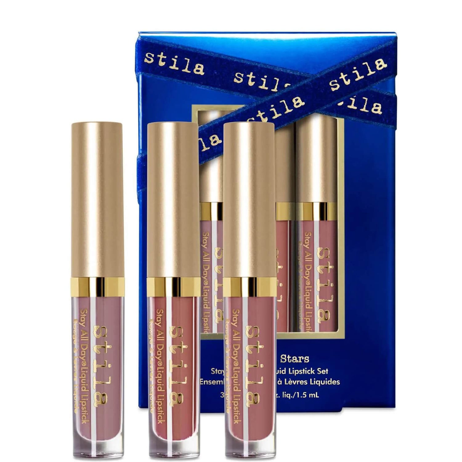Stila Kiss The Stars Stay All Day Liquid Lipstick Set (Worth $33)