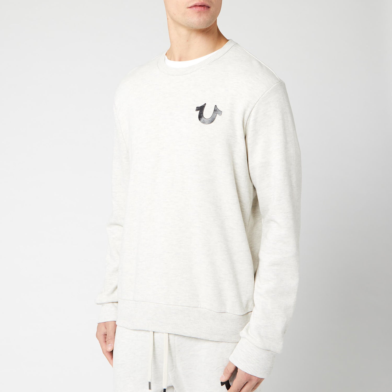 Metallic double 2024 puff mens hoodie