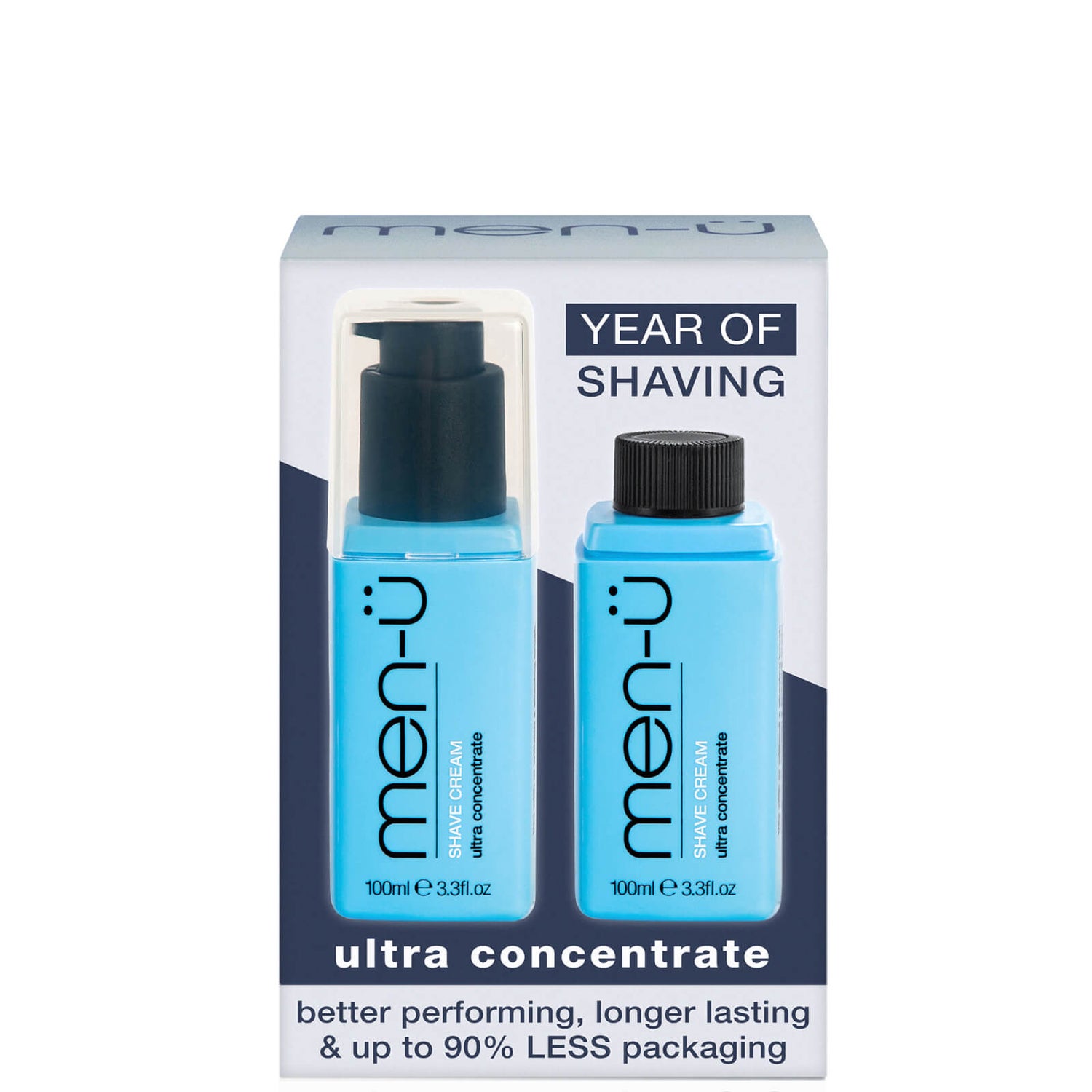 men-ü Shave Cream Refill Kit - Year of Shaving