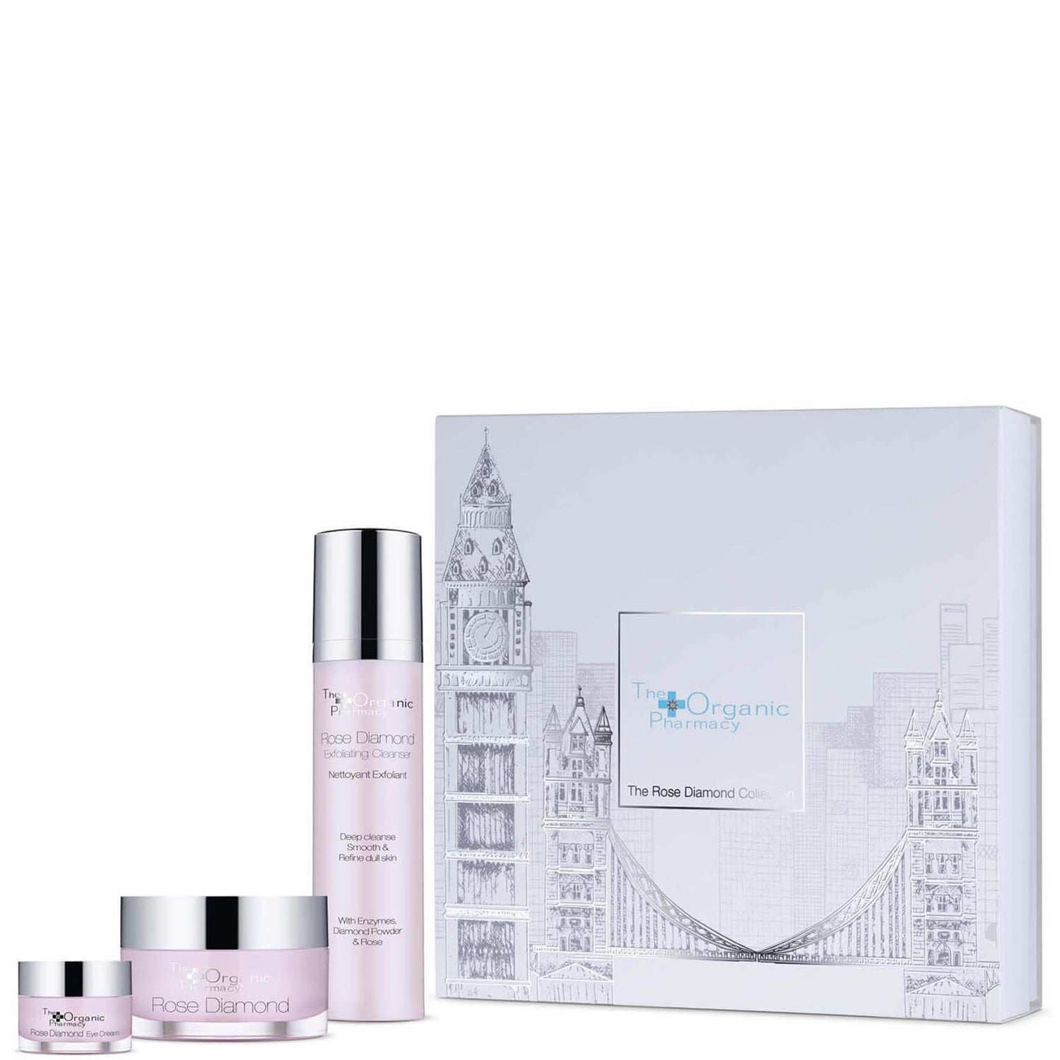 The Organic Pharmacy The Rose Diamond Collection (Worth $660.00)