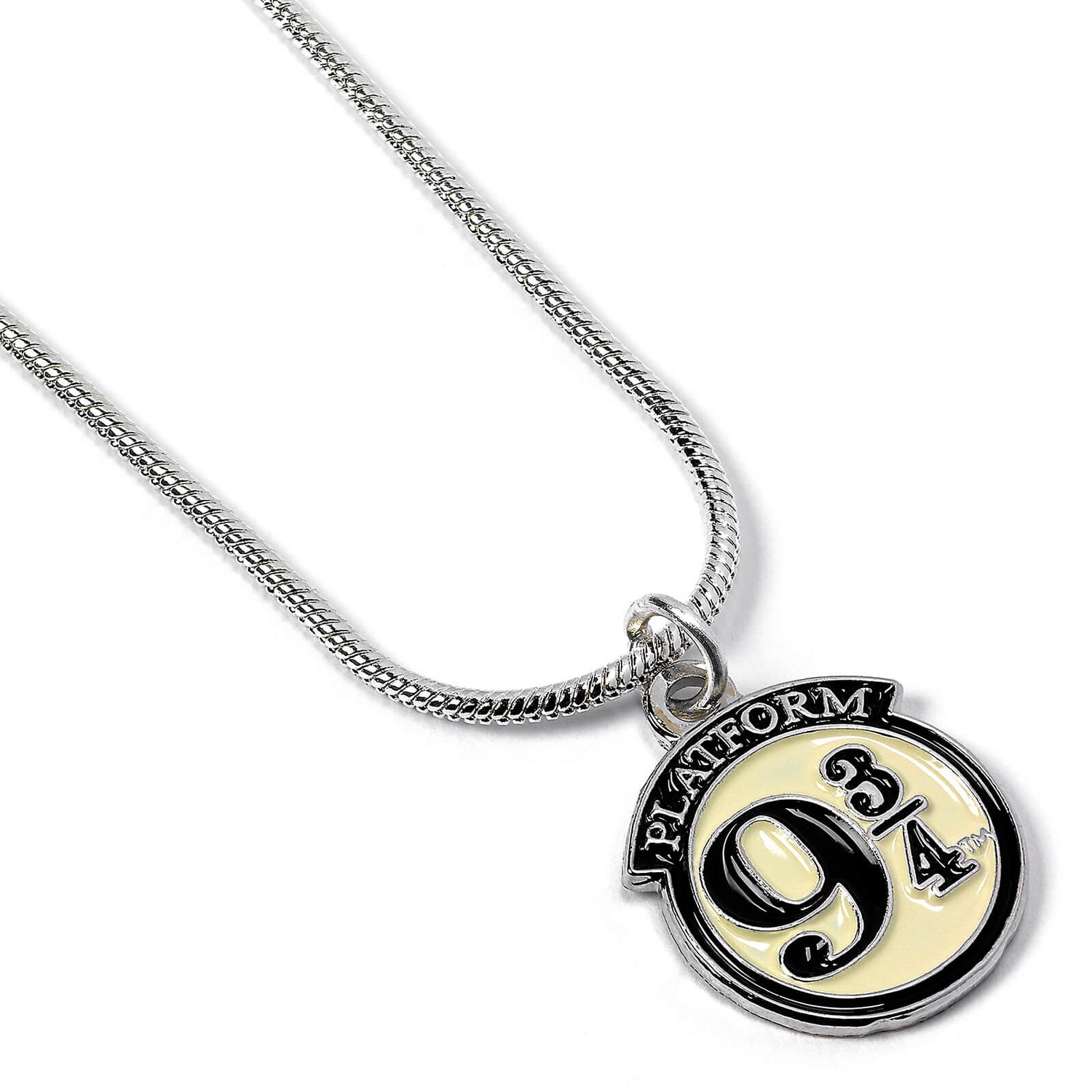 Harry Potter Platform 9 3/4 Necklace - Silver
