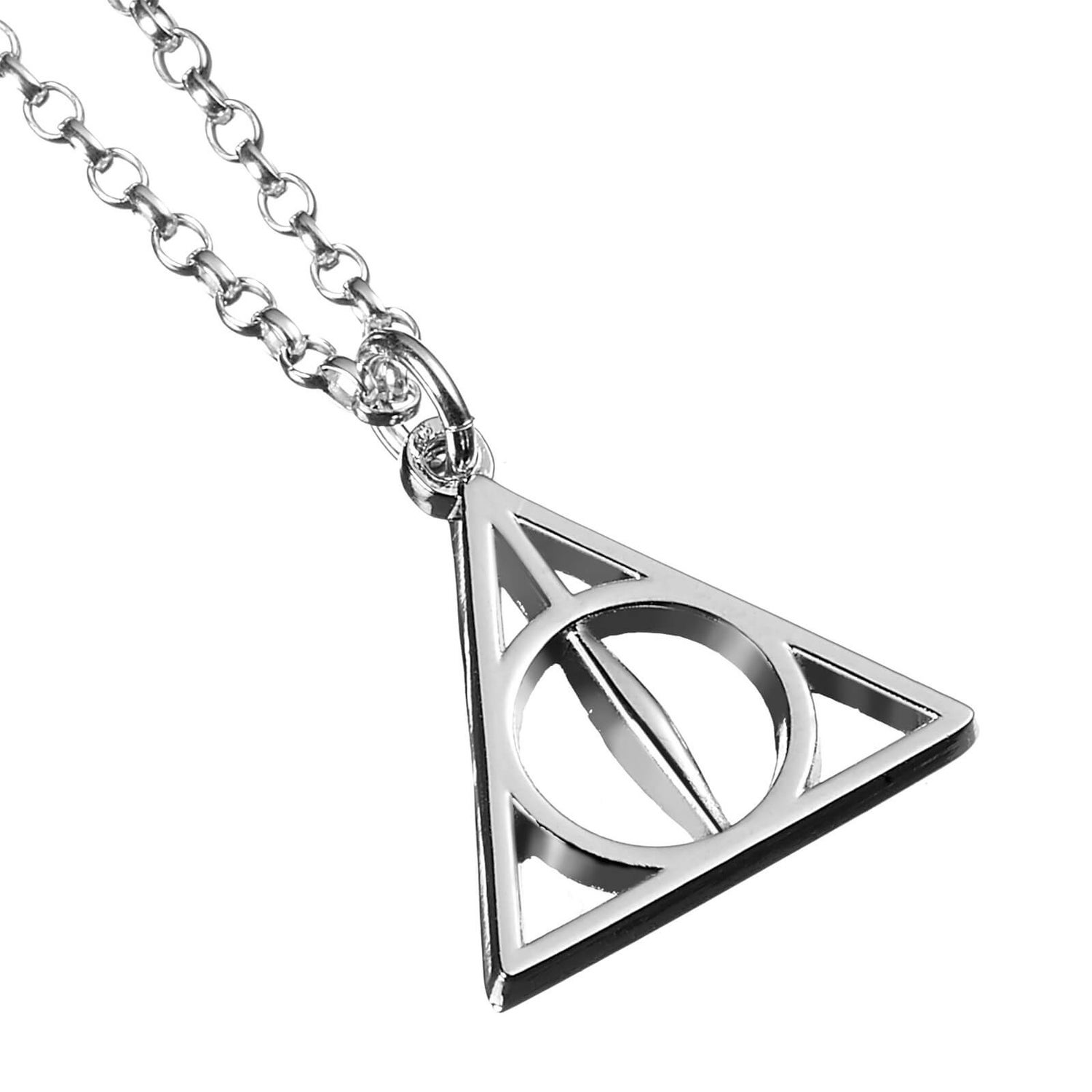 Harry Potter Deathly Hallows Necklace - Sterling Silver
