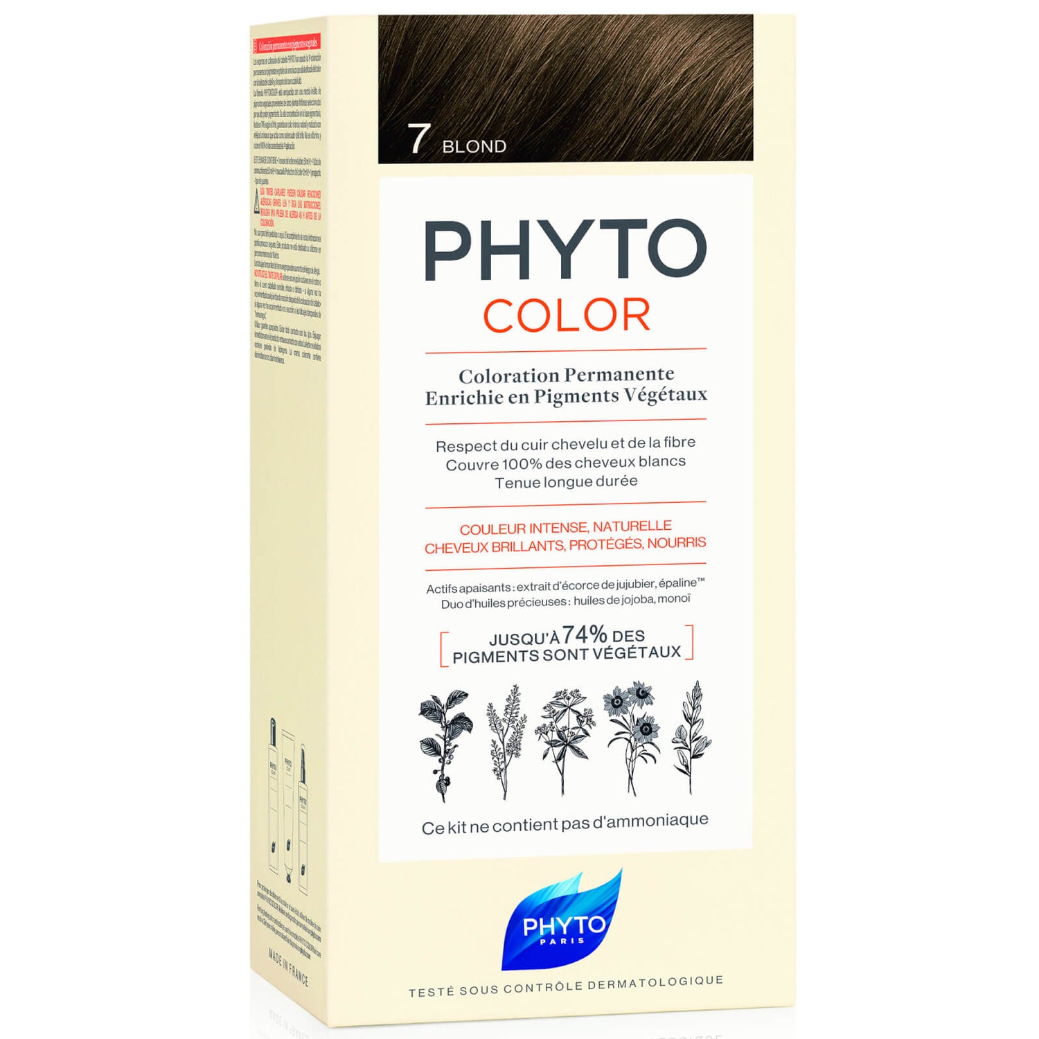 Phyto Hair Colour by Phytocolor - 7.3 Golden Blonde 180g