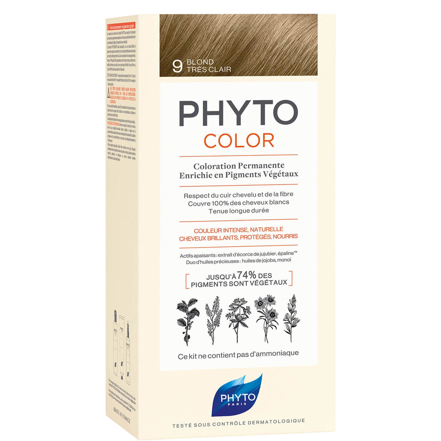 Phyto Hair Colour by Phytocolor - 9 Very Light Blonde 180g