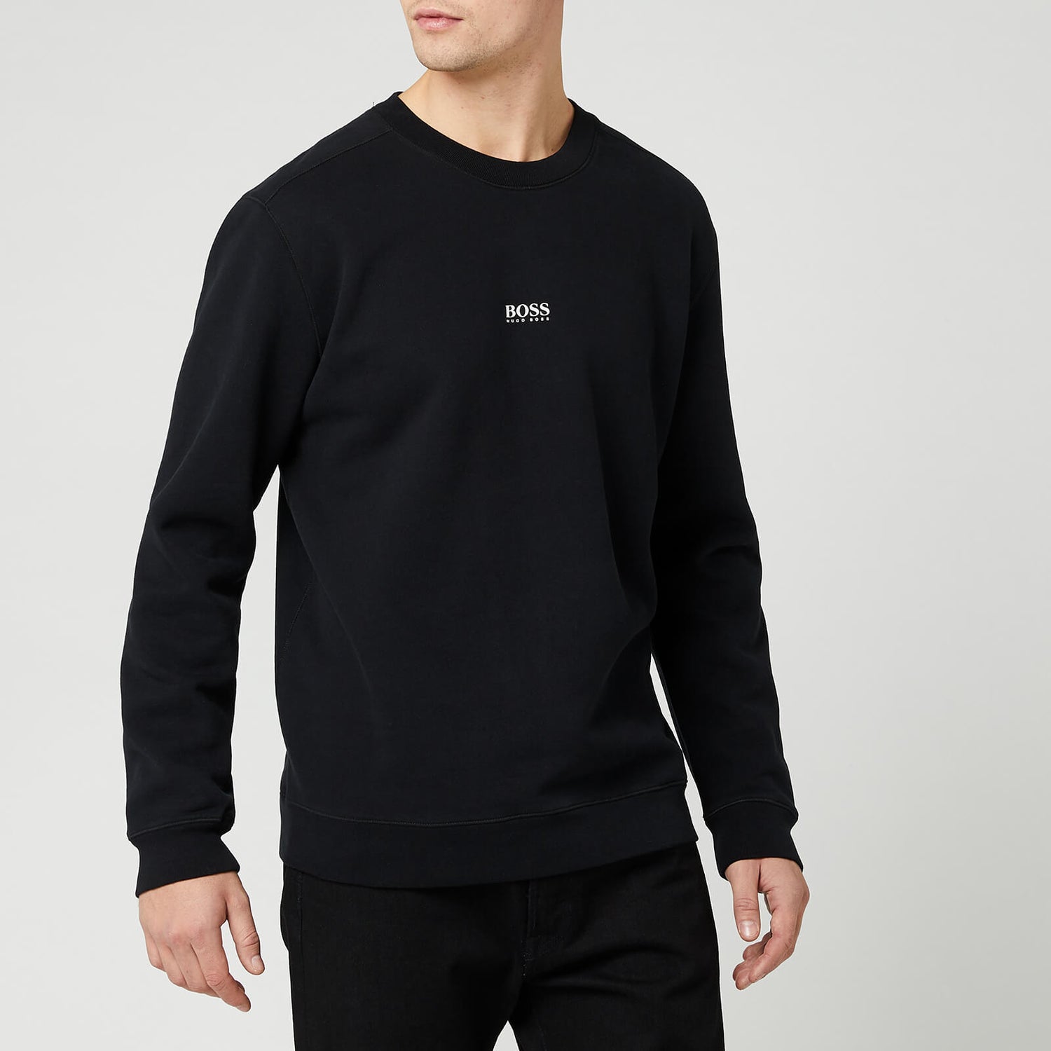 BOSS Orange Men's Weevo Relaxed Fit Sweatshirt - Black