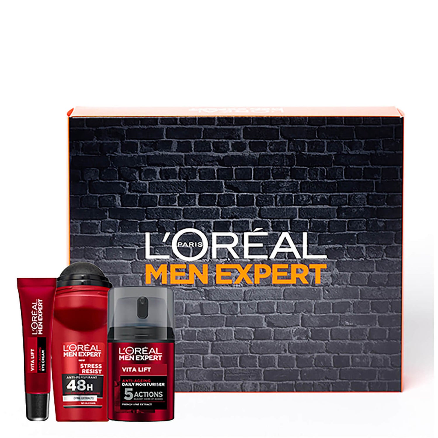 L'Oréal Paris Men Expert Anti-Ageing Moisturiser Regime Kit (Worth £27.52)