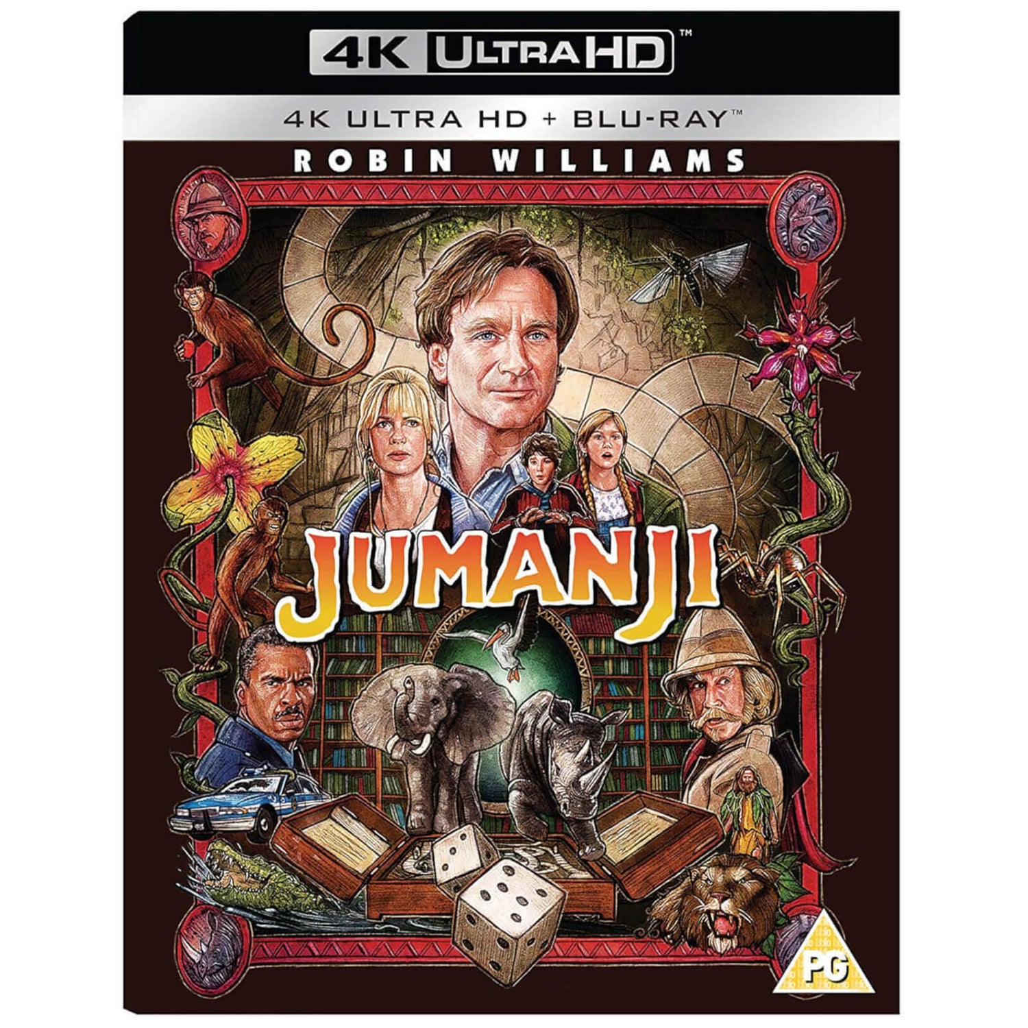 Jumanji - 4K Ultra HD (Includes Blu-ray) 4K - Zavvi UK