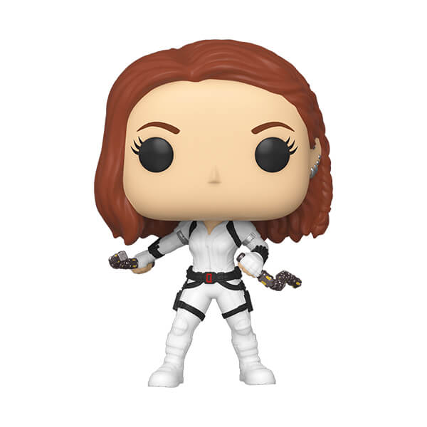 Marvel Black Widow White Suit Funko Pop 