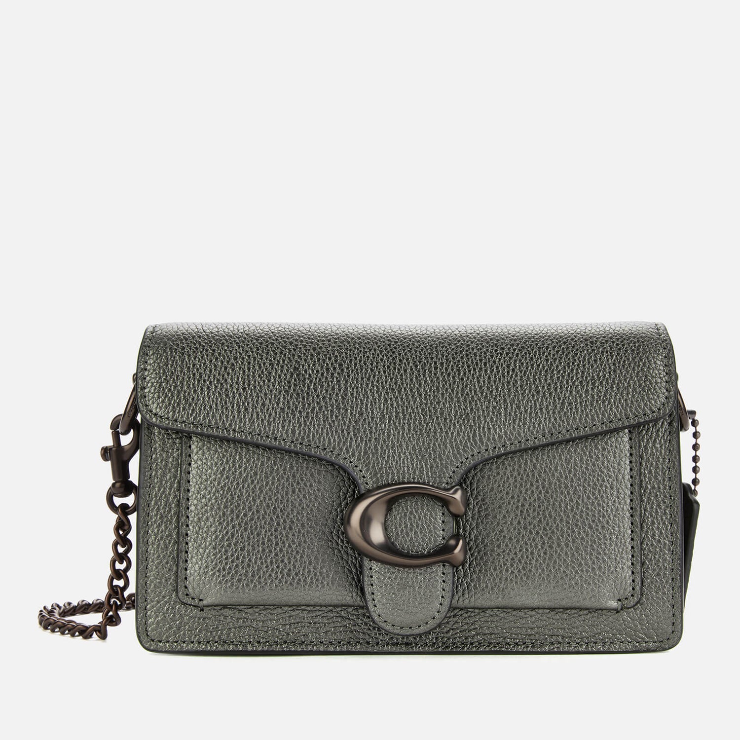 Coach cassie metallic store graphite