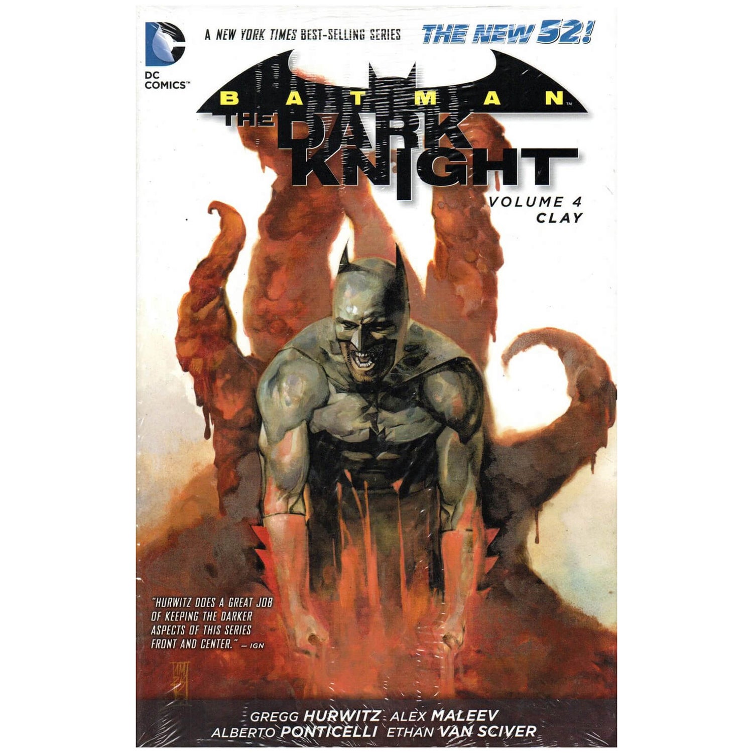 DC Comics Batman Dark Knight Hard Cover Vol. 04 Clay