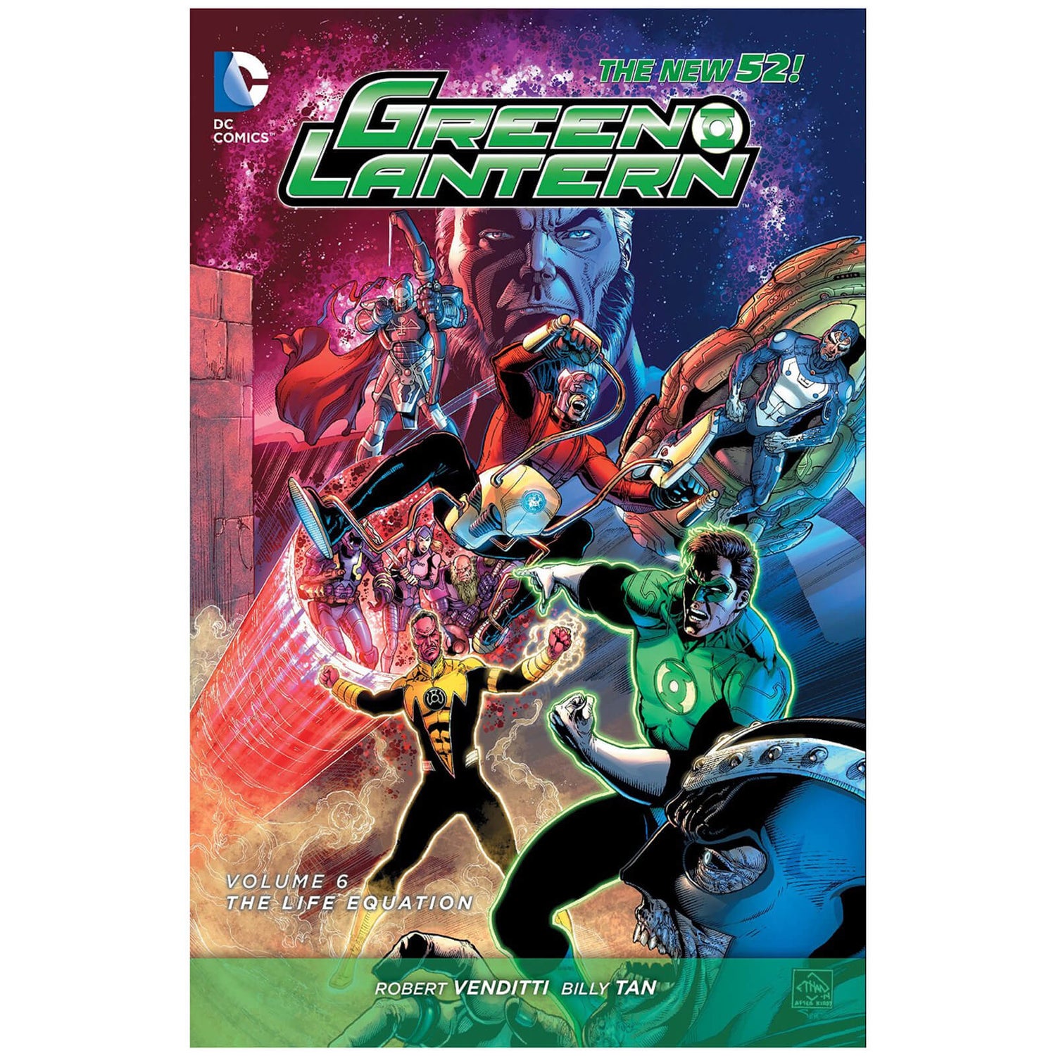 DC Comics Green Lantern Hard Cover Vol. 06 The Life Equation