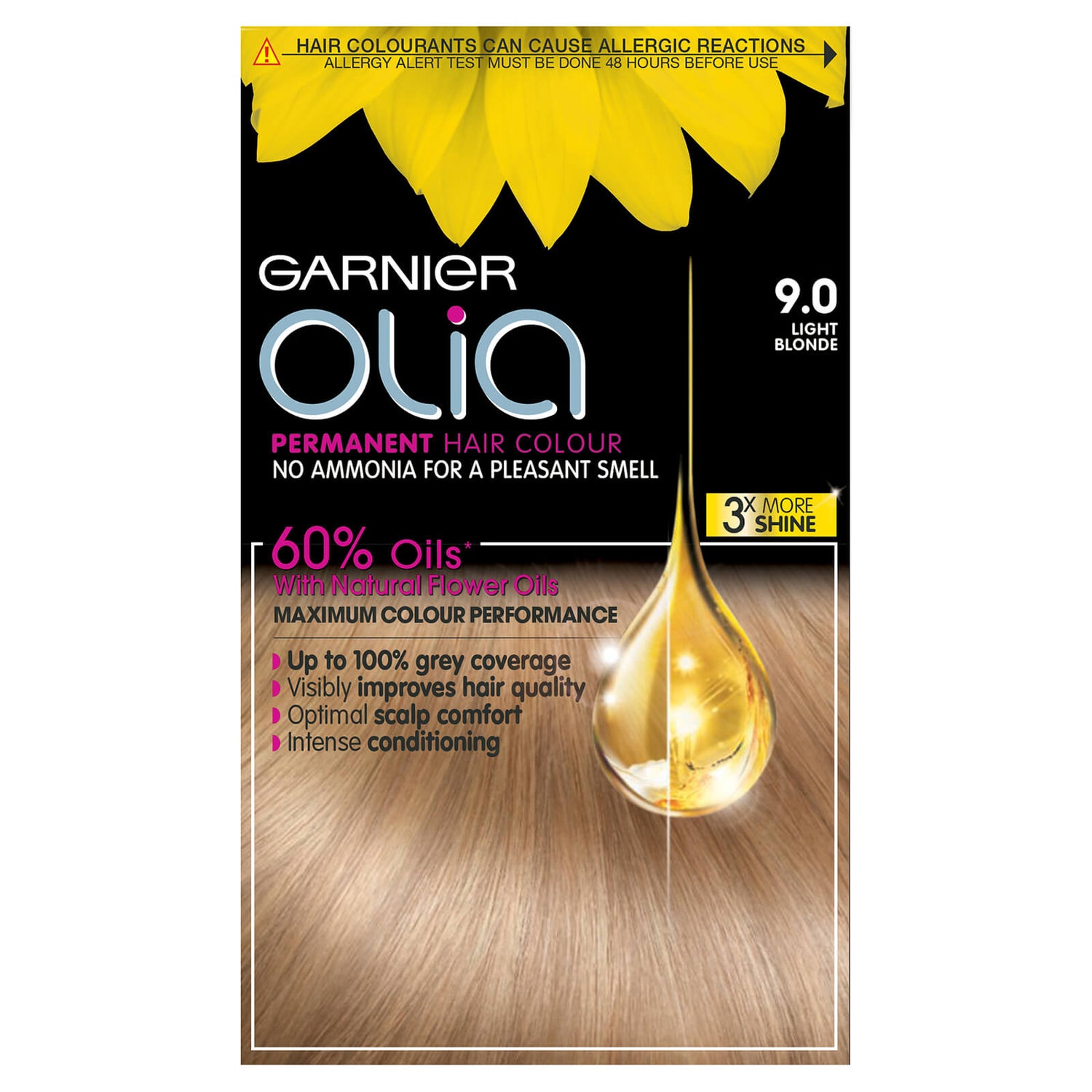 Garnier Olia Permanent Hair Dye Various Shades lookfantastic HK