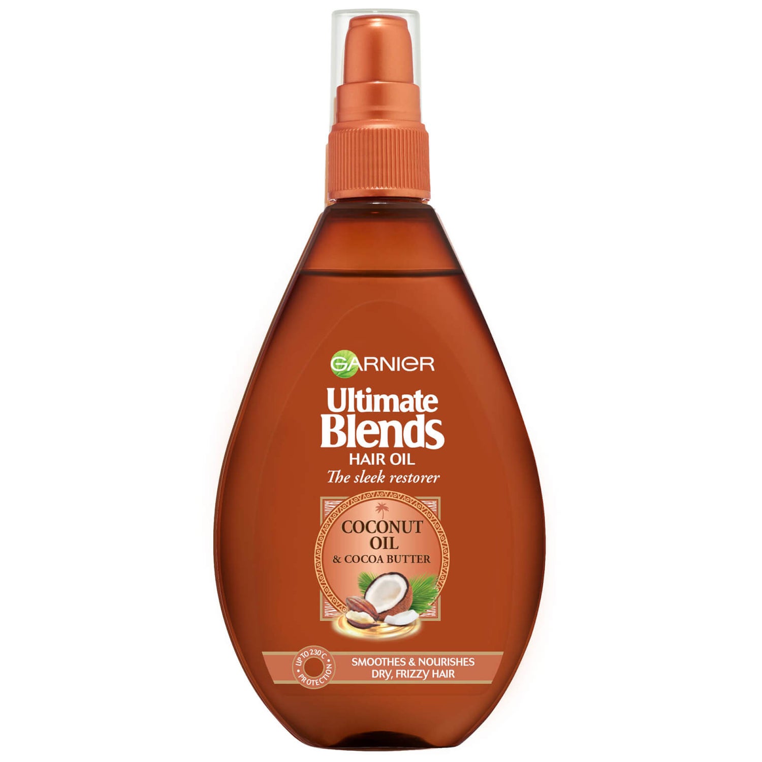 Garnier Ultimate Blends Coconut olio per capelli per capelli crespi 150 ml