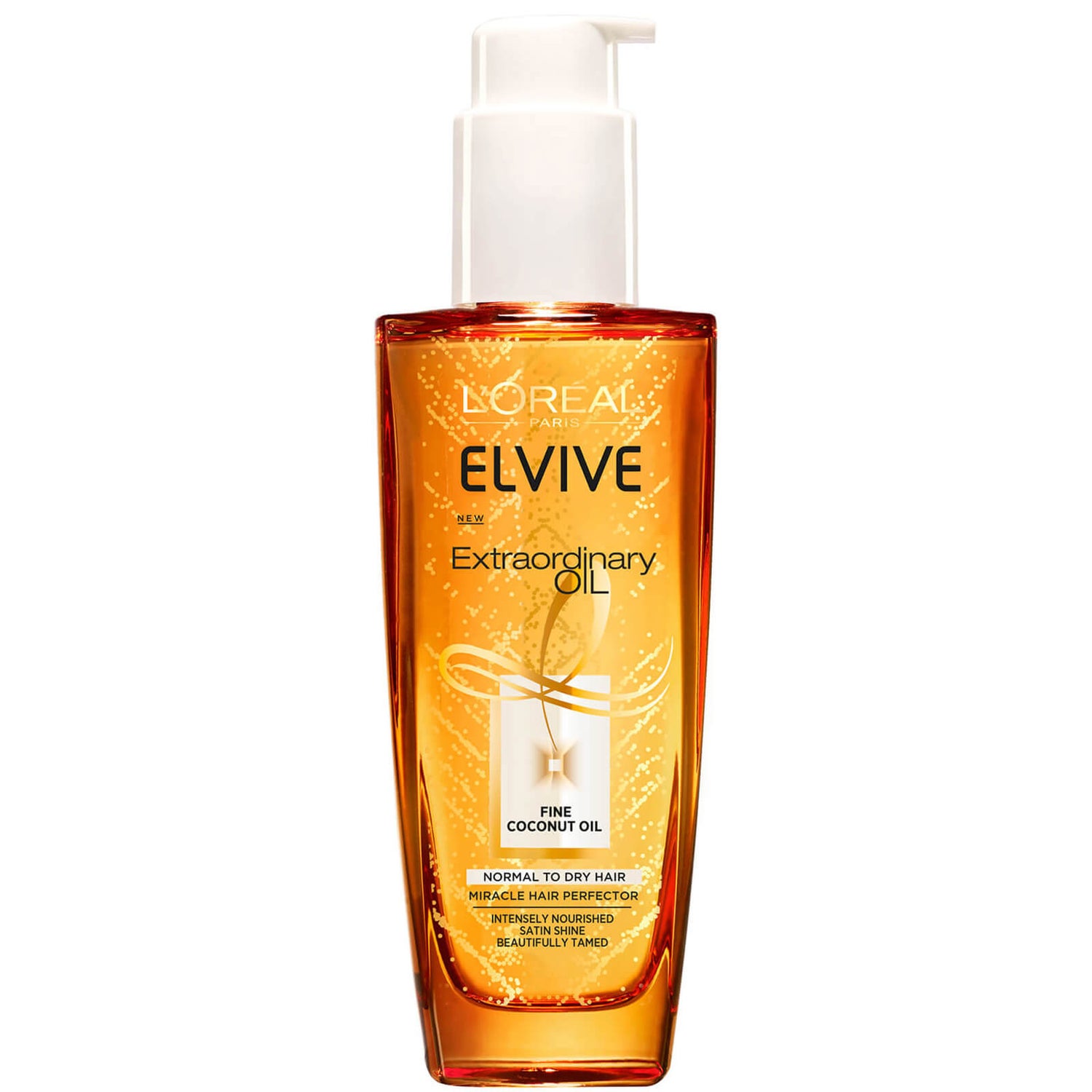 L'Oréal Paris Elvive Extraordinary Coconut Oil for Dry Hair 100ml | LOOKFANTASTIC