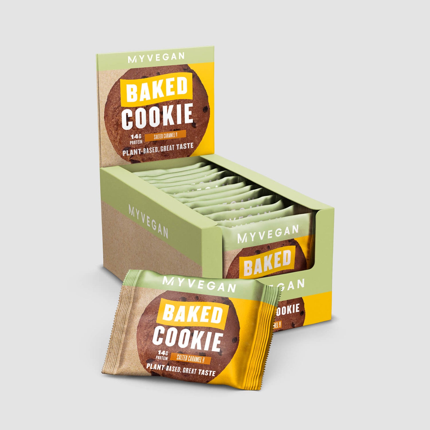 Vegan Cookie Πρωτεΐνης - Αλατισμένη Καραμέλα