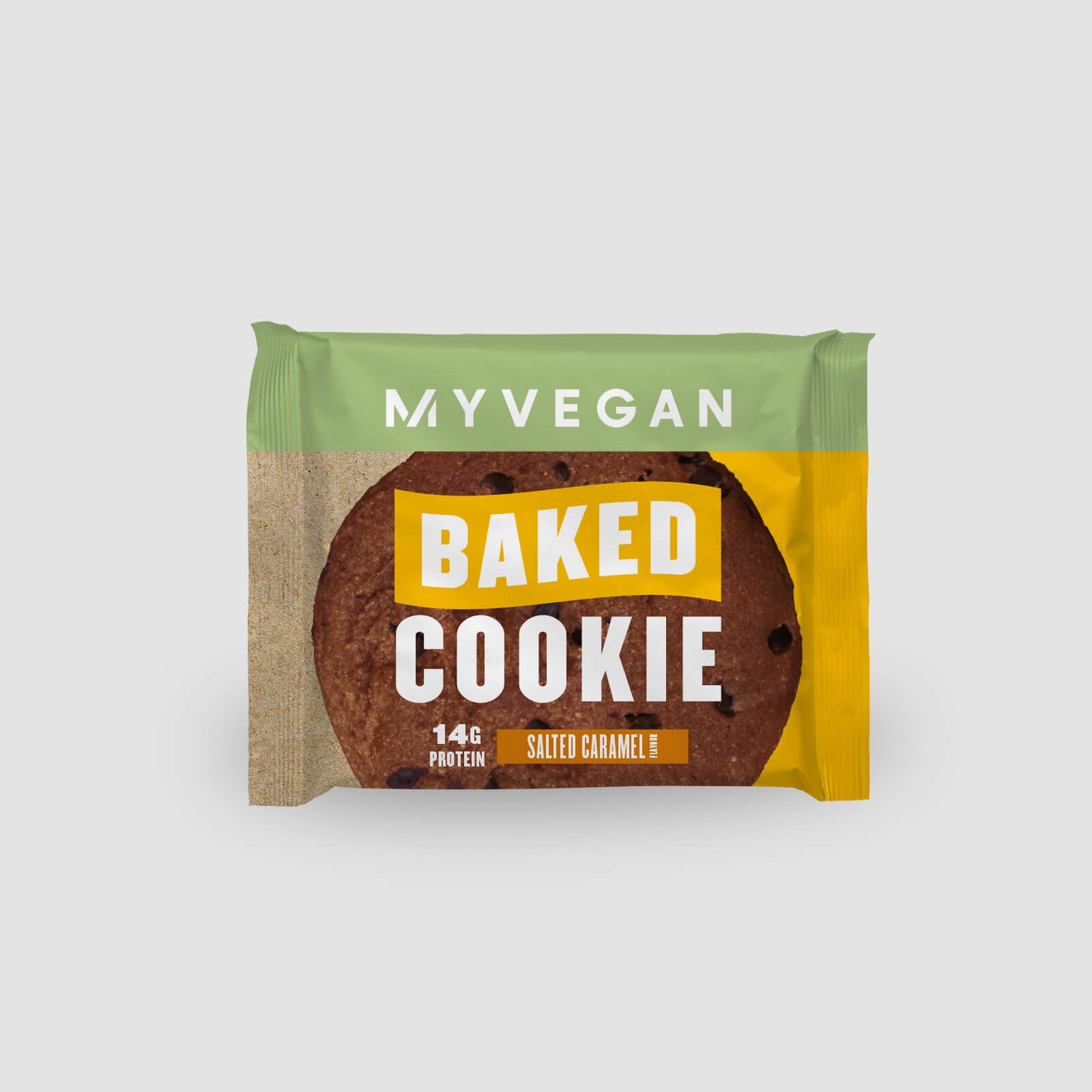Veganiškas baltyminis sausainis „Protein Cookie“ (mėginys) - Sūdytos karamelės