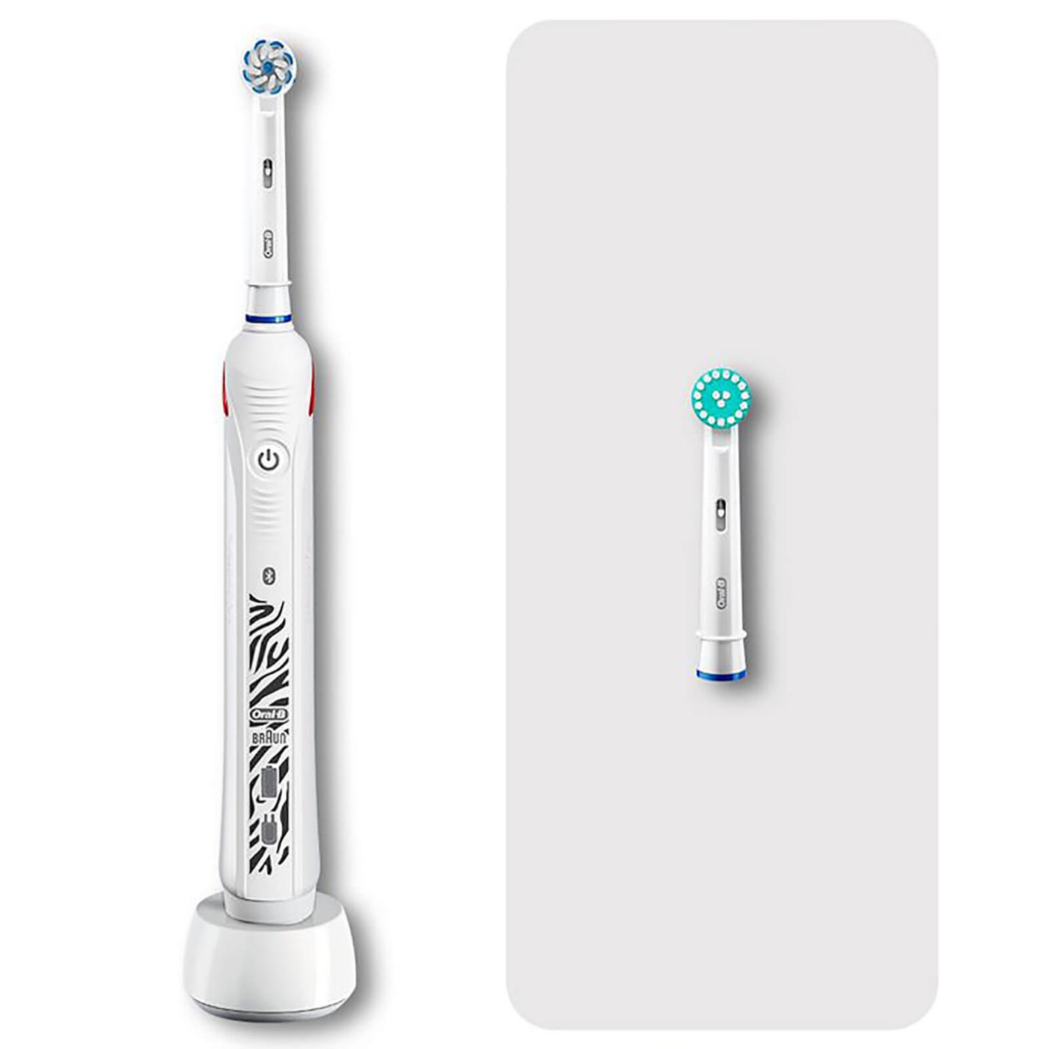 Oral-B Teen Elektrische Zahnbürste, ab 12 Jahren, weiß
