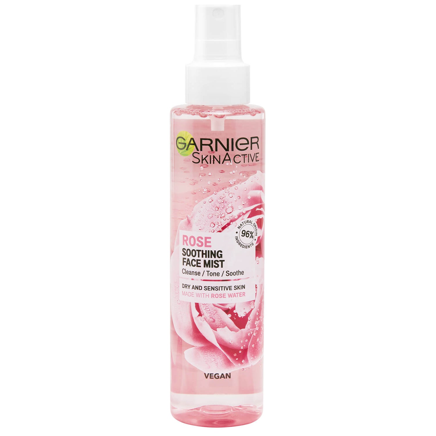 Garnier Natural Vegan Rose Soothing Hydrating Glow Mist 150ml - Gratis  Lieferservice weltweit