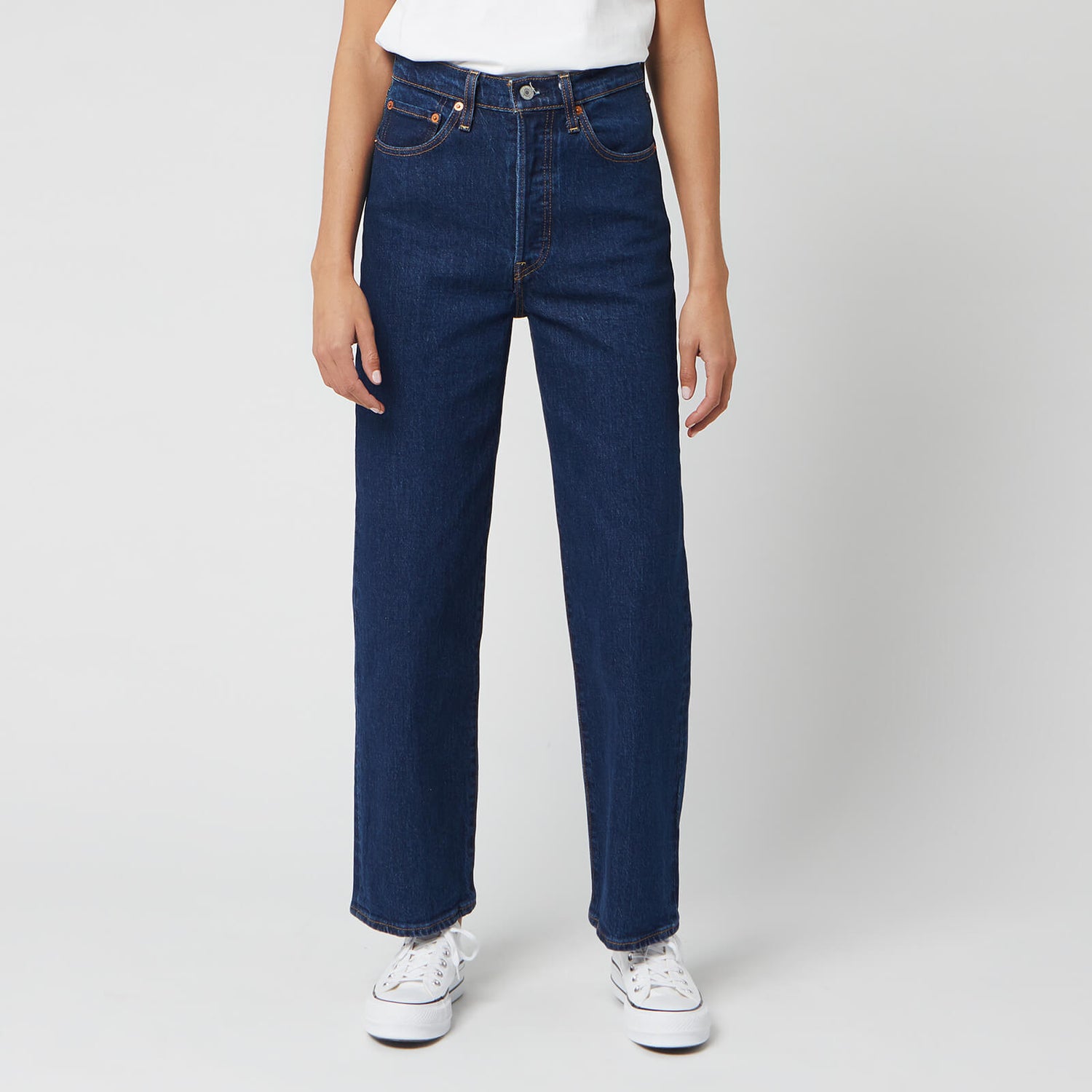 Levi s Women s Ribcage Straight Ankle Jeans Lifes Work TheHut