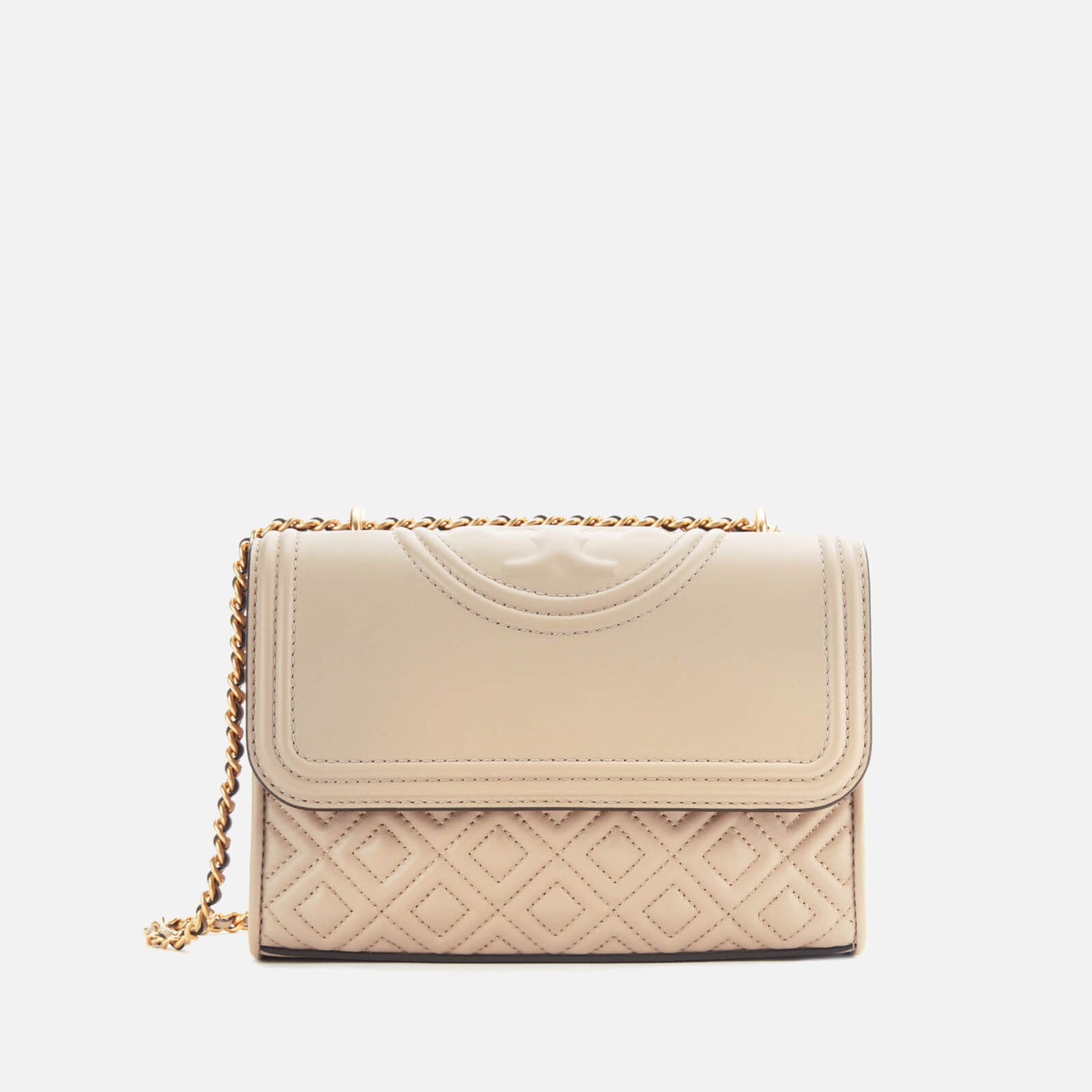 Tory burch fleming small light taupe Clearance