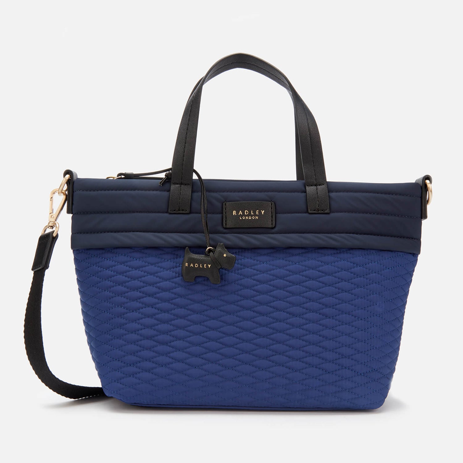 Radley Women s Penton Mews Colour Block Medium Ziptop Grab Multiway Bag Sapphire