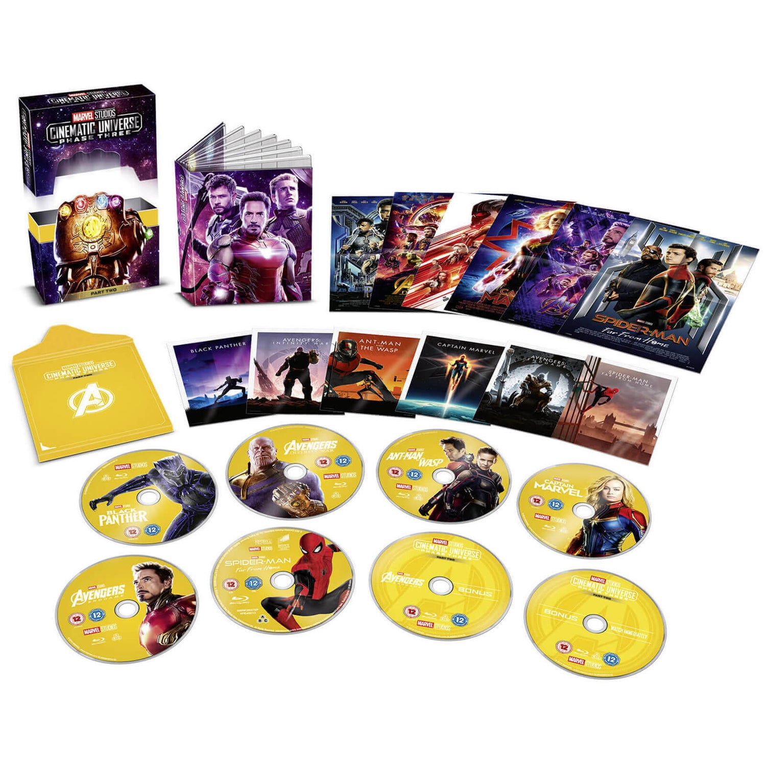 Marvel Studios Collector's Edition Box Set - Phase 3 Part 2 Blu-ray - Zavvi  US