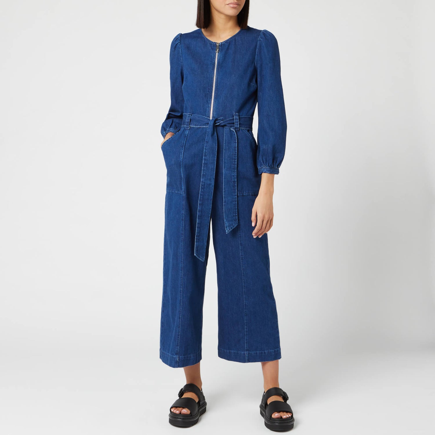 estelle denim jumpsuit