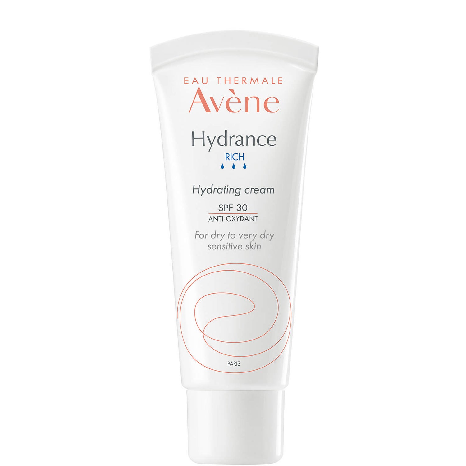 Avène Hydrance Rich-UV Hydrating Cream SPF30 Moisturiser for Dehydrated Skin 40ml