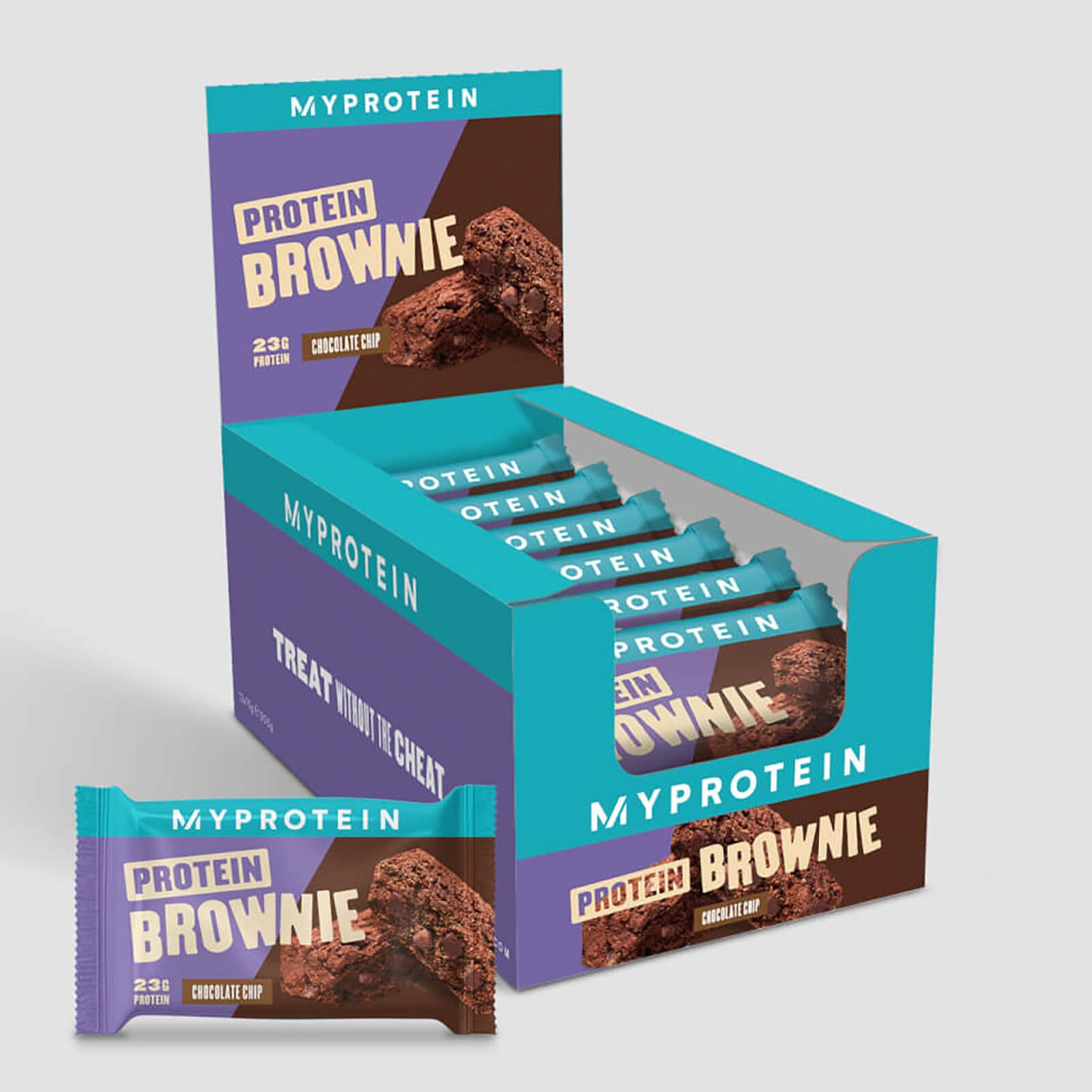 Protein Brownie - 12 x 75g - 12 x 75g - Chocolate