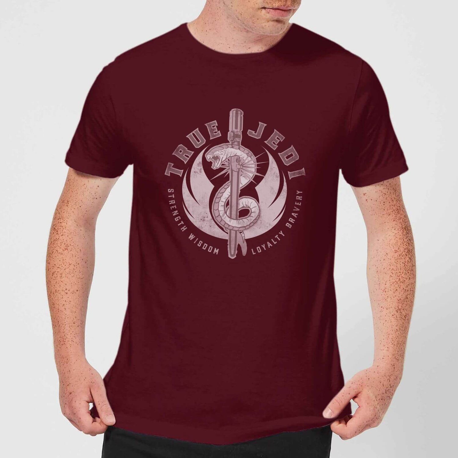 Star Wars: The Rise of Skywalker True Jedi Men's T-Shirt - Burgundy - XL - Burgundy