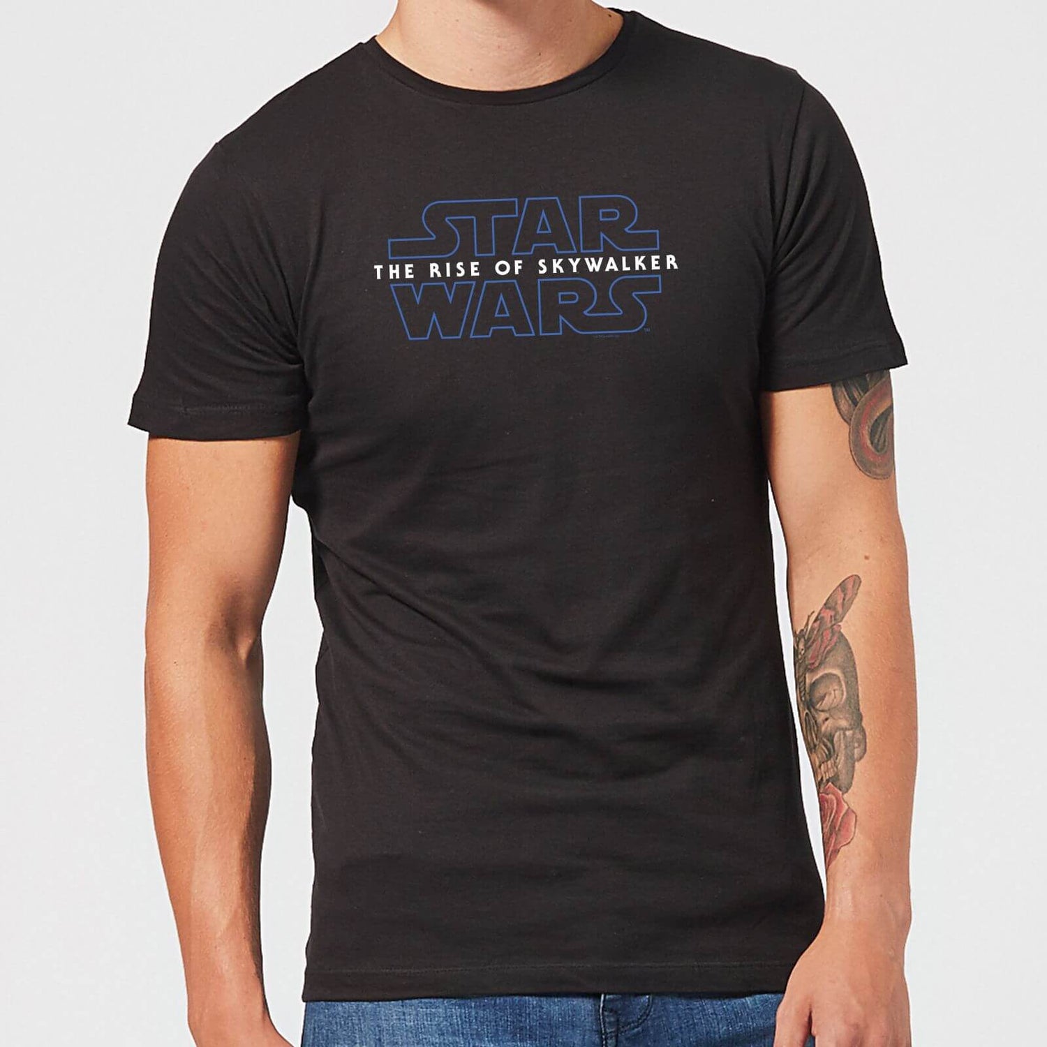 Star Wars The Rise of Skywalker Logo t shirt Zwart
