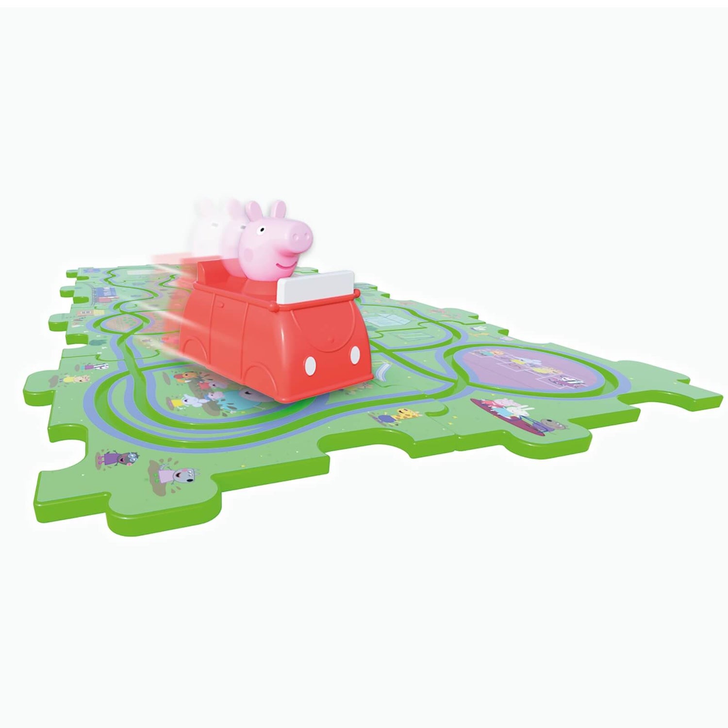 Peppa pig car track best sale