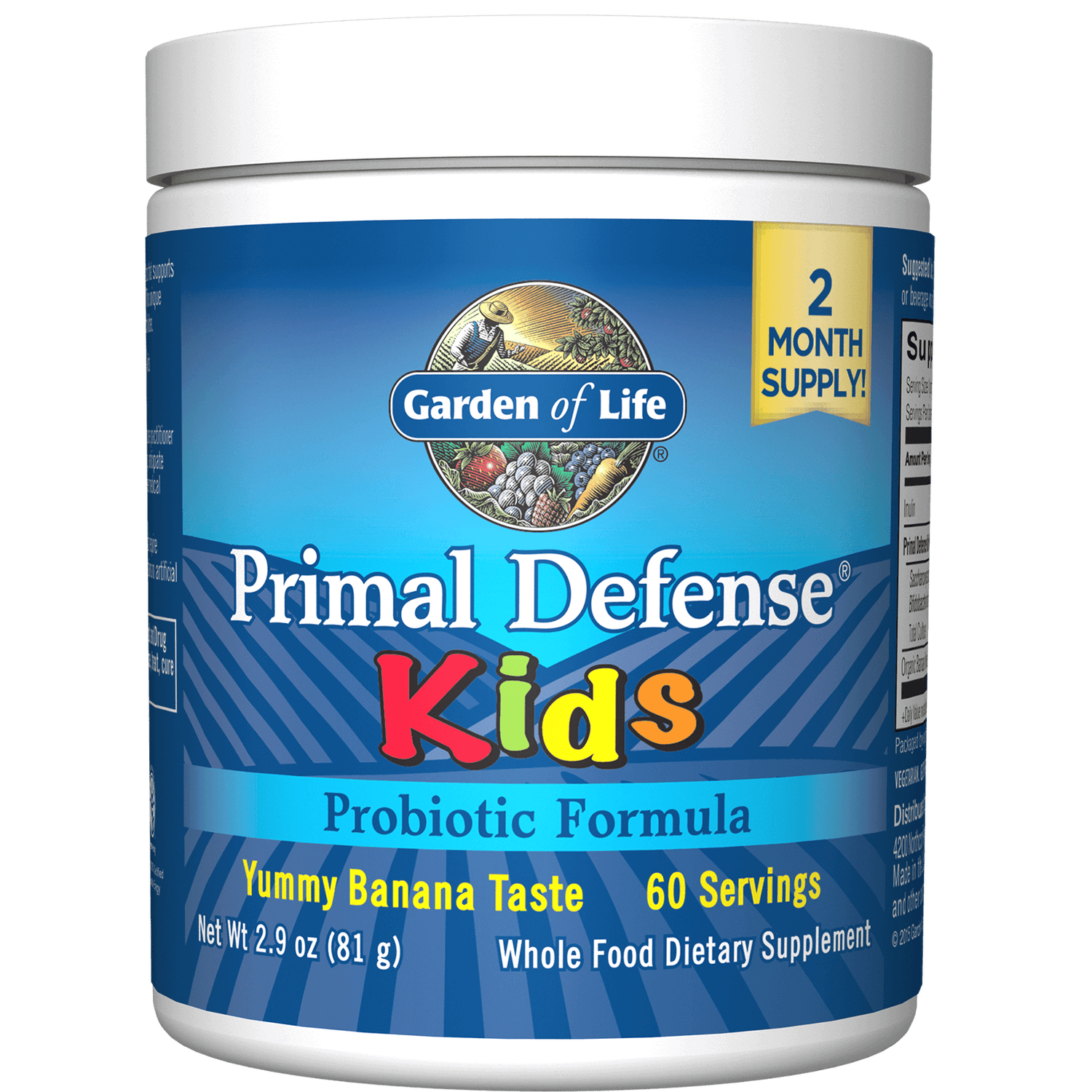 Primal Defense Пробиотики для детей ― 81 г