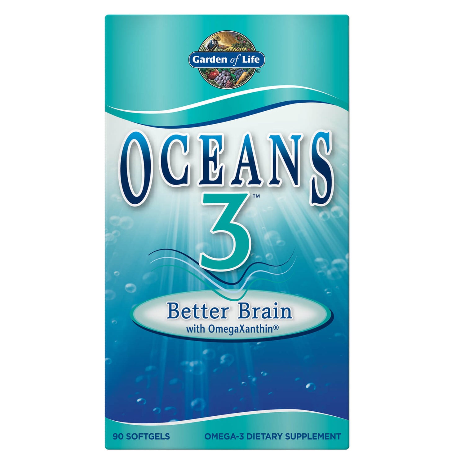 Oceans 3 - Hersenen Omega-3 - 90 softgels