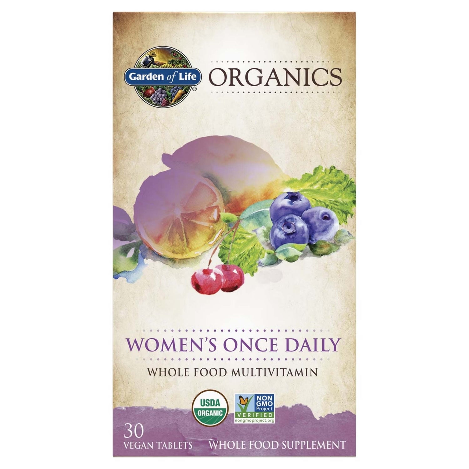 Organics Einmal Täglich für Frauen - 30 Tabletten