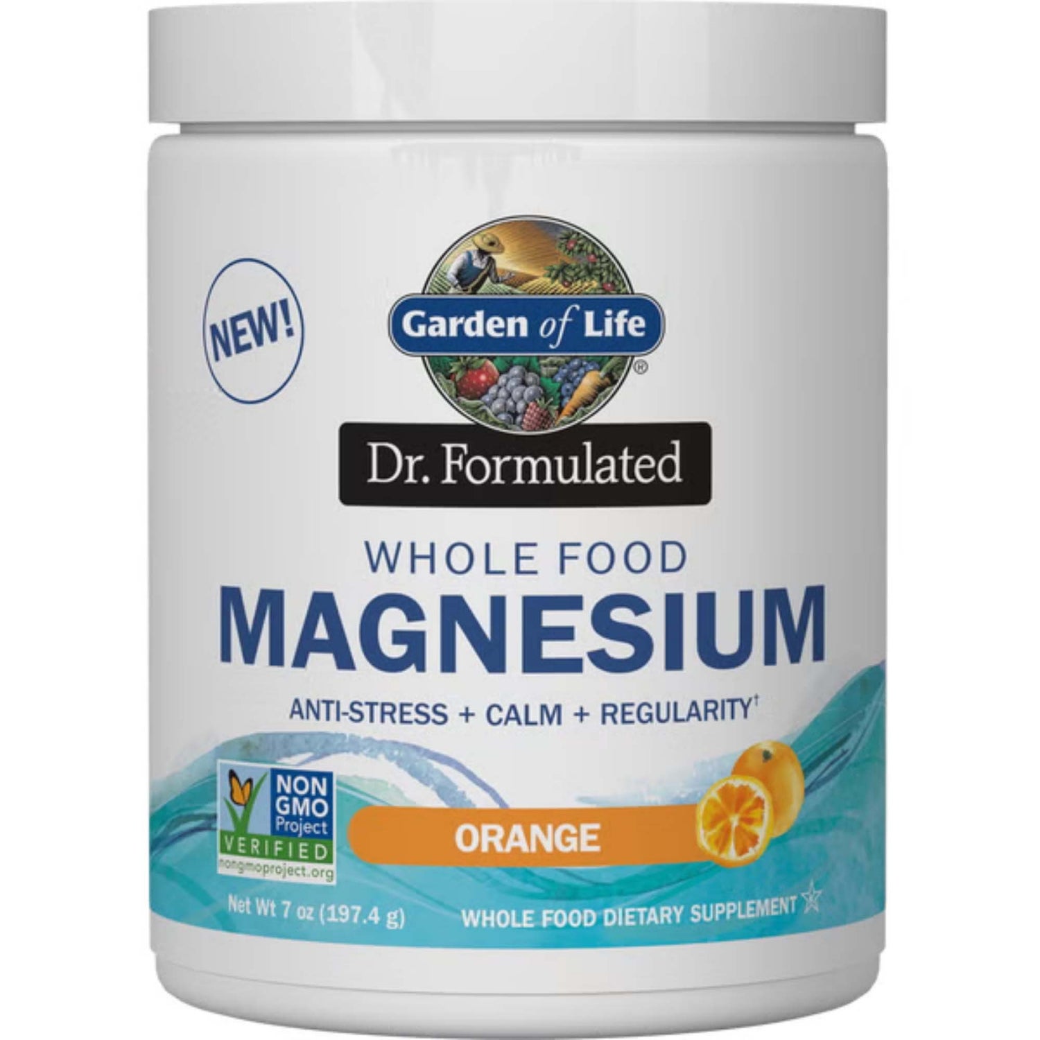 Magnesio da alimenti naturali - Arancia - 197,4g
